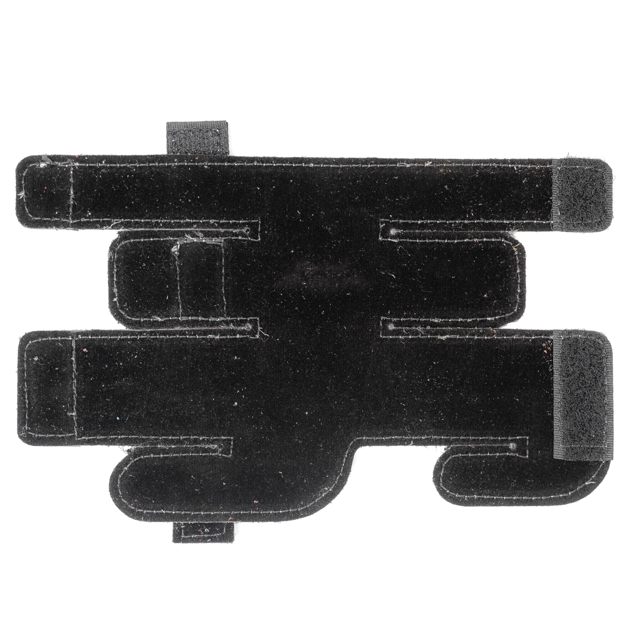 Trumpet Valve Guard XL Genuine Leather Protection Trumpet Valve Cover Valve Wrap (Gray) Blue - Image 2