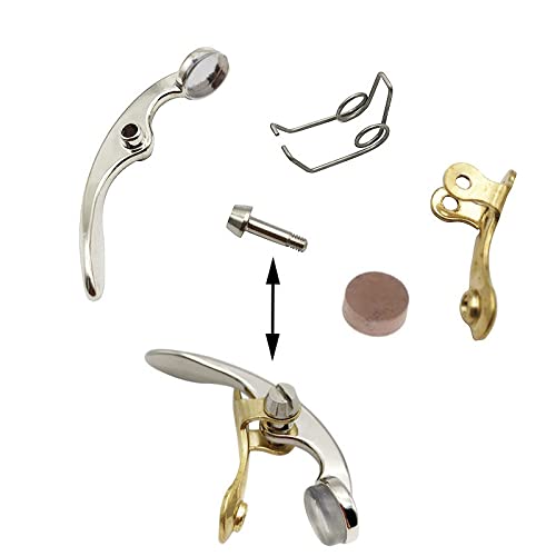 Trumpet Valve Repair Kit with Piston Guides Spring Felt Washer Water Key Spit Valve Cork Pads Instruments Accessories 28Pcs - Image 4