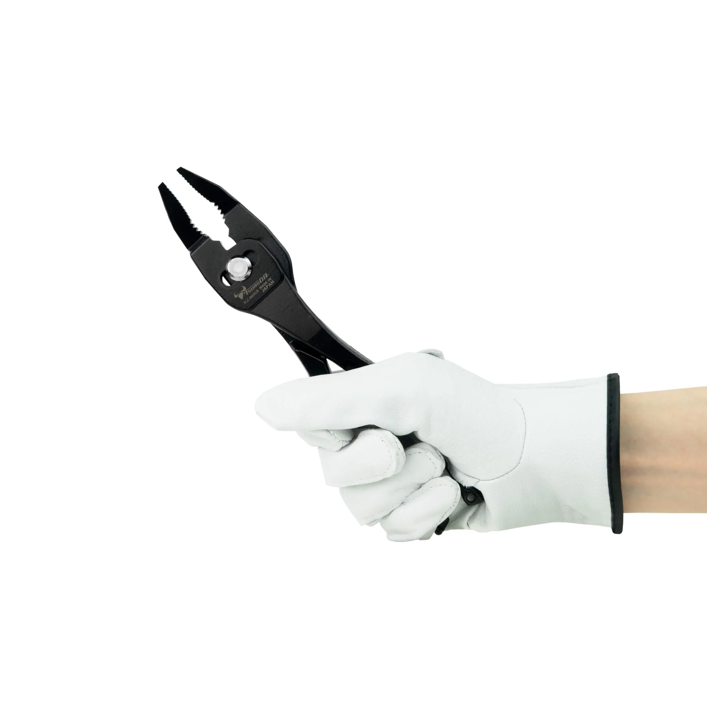 Tsunoda PLC-200GUB, Ultra Thin hold Pliers, Slip Joint pliers, 8-inches Bent - Image 11