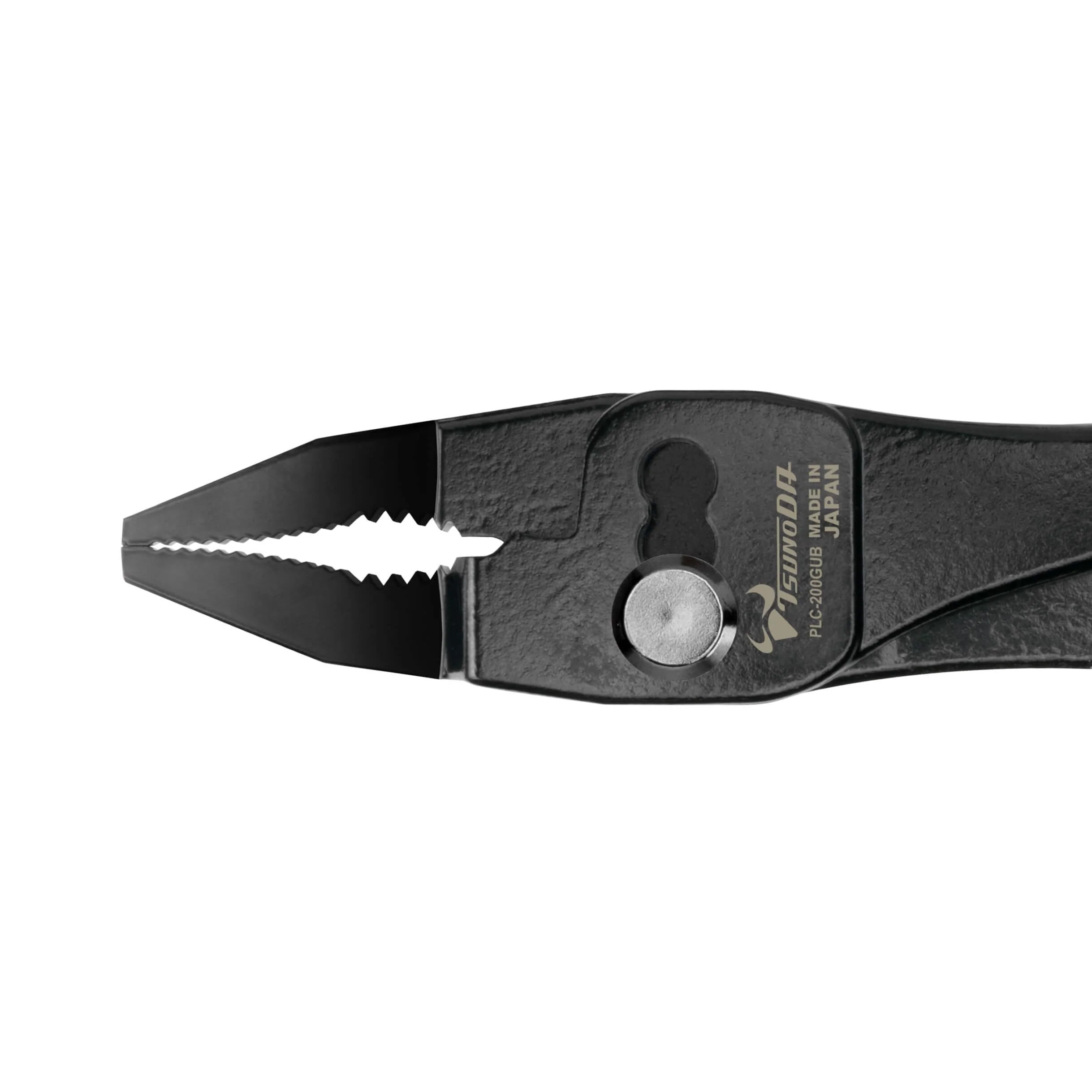 Tsunoda PLC-200GUB, Ultra Thin hold Pliers, Slip Joint pliers, 8-inches Bent - Image 5