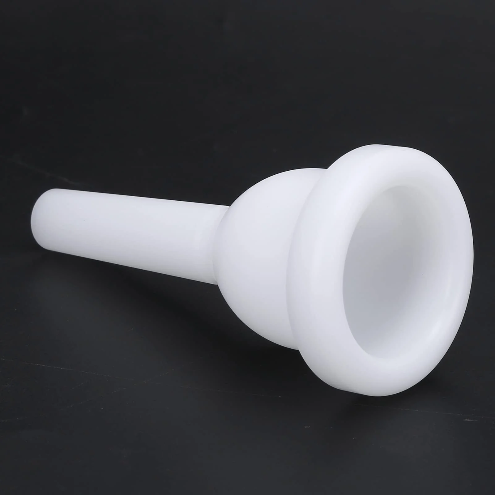 Tuba Mouthpiece Sturdy ABS Plastic Horn Mouthpiece, Wind Instrument Accessories Playing Parts, Mouthpiece Deep Cup Mouth Horn Standard Horn Mouthpiece - Image 3