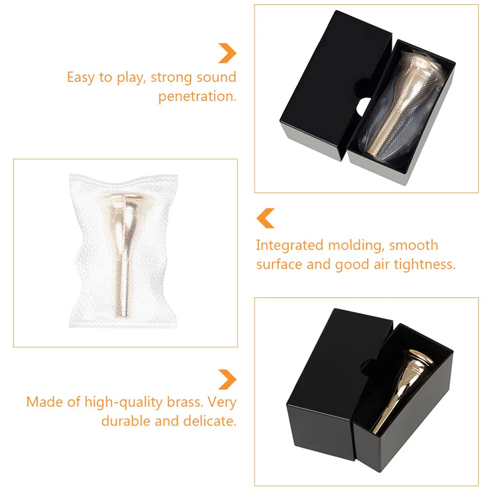 Tuba Tuba Mouth Instrument Accessory Tuba Replacement Golden - Image 8