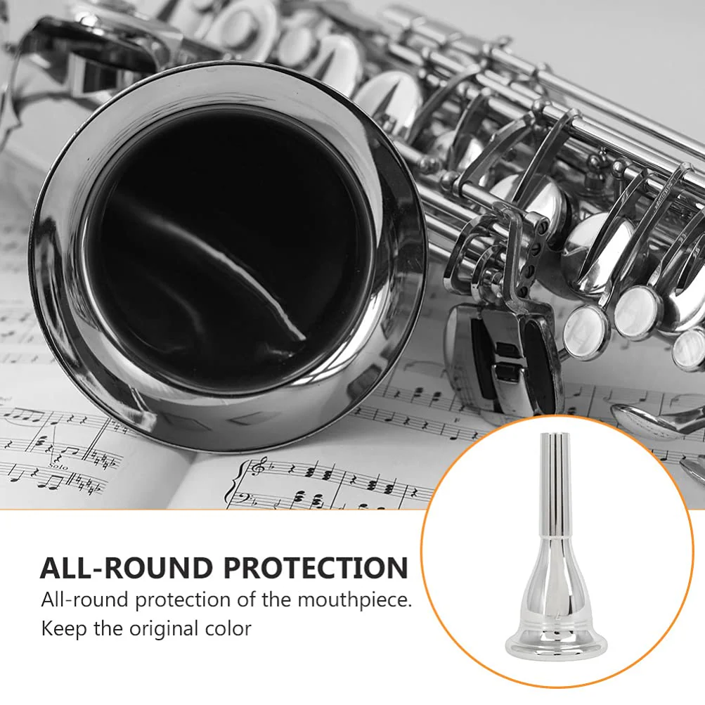 Tuba Tuba Mouth Instrument Accessory Tuba Replacement Silver - Image 7