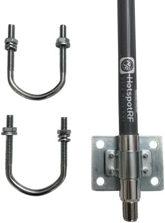 Tuned 915MHz LoRa Antenna | Omnidirectional Antenna with Low Signal Loss and VSWR Under 1.2 | IoT Antenna Compatible with Helium Network | 6 dBi with N-Female Connection - Image 2