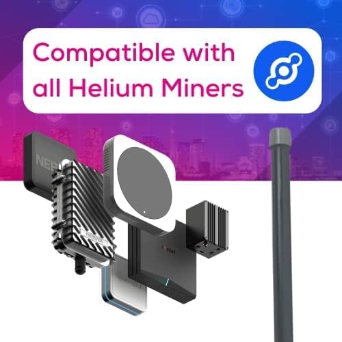 Tuned 915MHz LoRa Antenna | Omnidirectional Antenna with Low Signal Loss and VSWR Under 1.2 | IoT Antenna Compatible with Helium Network | 6 dBi with N-Female Connection - Image 6