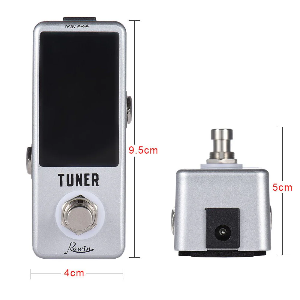 Tuner Mini Chromatic Tuner Pedal Effect LED Display True Bypass for Guitar Bass - Image 6
