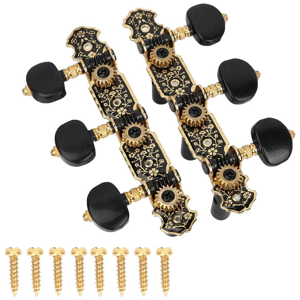 Tuning Pegs, Acoustic Guitar Pegs 1:18 Tuners Tuning Keys Pegs Machine Heads 3L3R Guitar Parts Wooden guitar accessories - Image 2