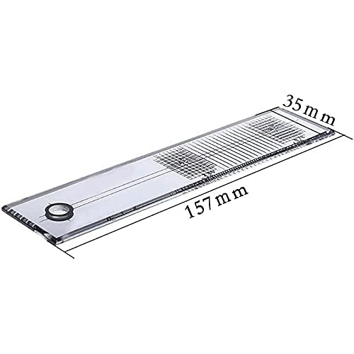 Turntable Phonograph LP Phono Cartridge Stylus Alignment Protractor Adjustment Tool - Mirrored Surface for Precision A - Image 9