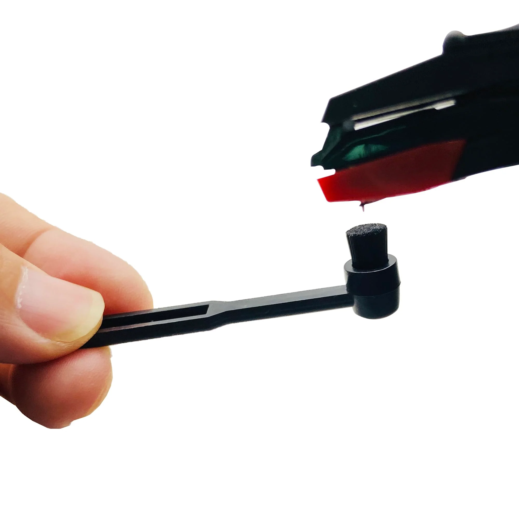 Turntable Stylus Cleaning Brush, Carbon-fiber Anti-static Vinyl Record Stylus Cleaner Brush to Remove Dirt and Dust for Record Needles - Image 5