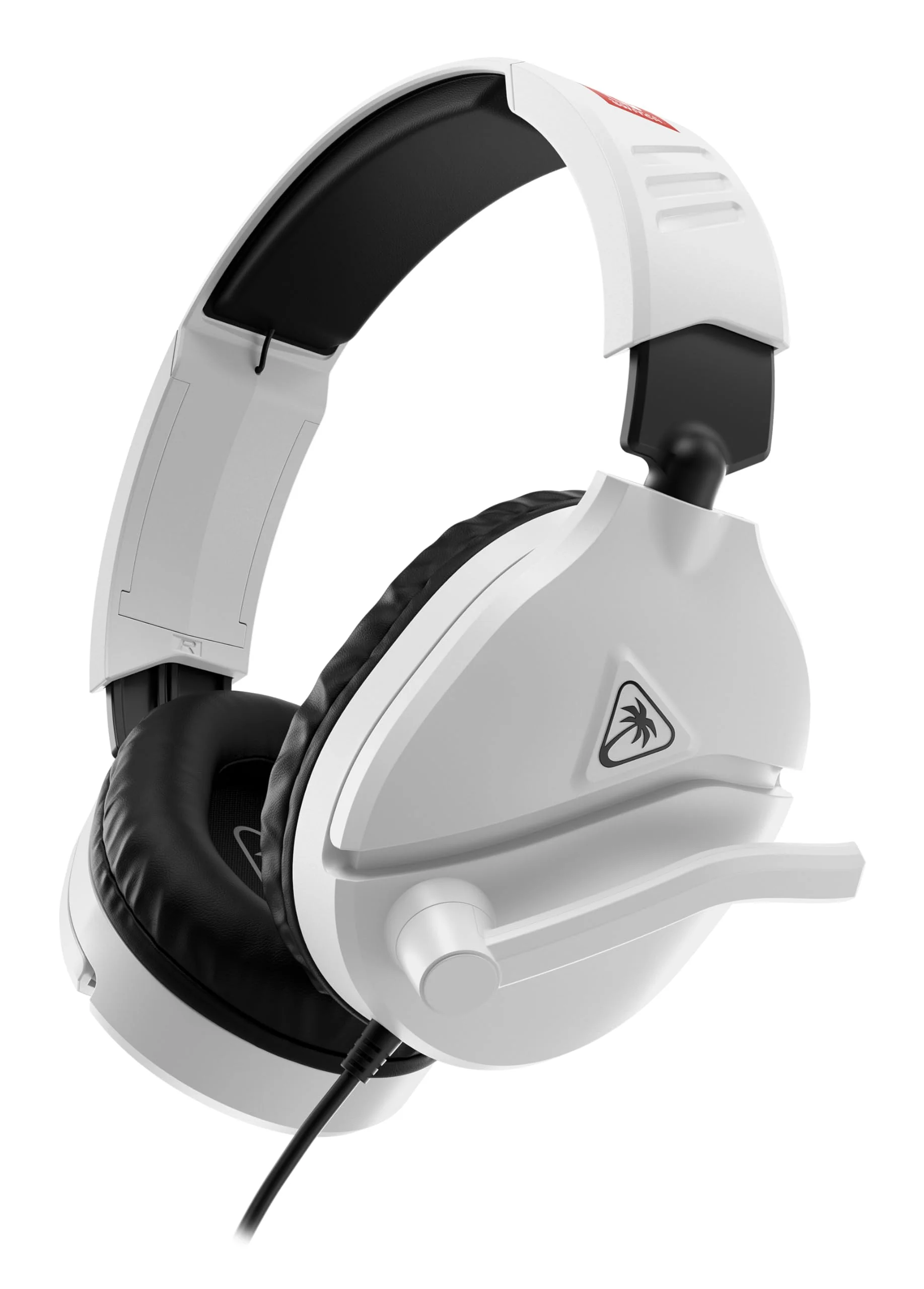 Turtle Beach Recon 70 Wired Gaming Headset - Licensed for Nintendo Switch 2, Nintendo Switch/Lite/OLED, Flip-to-Mute Mic, Adjustable, Lightweight headphones, On-Ear Controls, 40mm Drivers, Black/White White - Nintendo Switch - Image 6