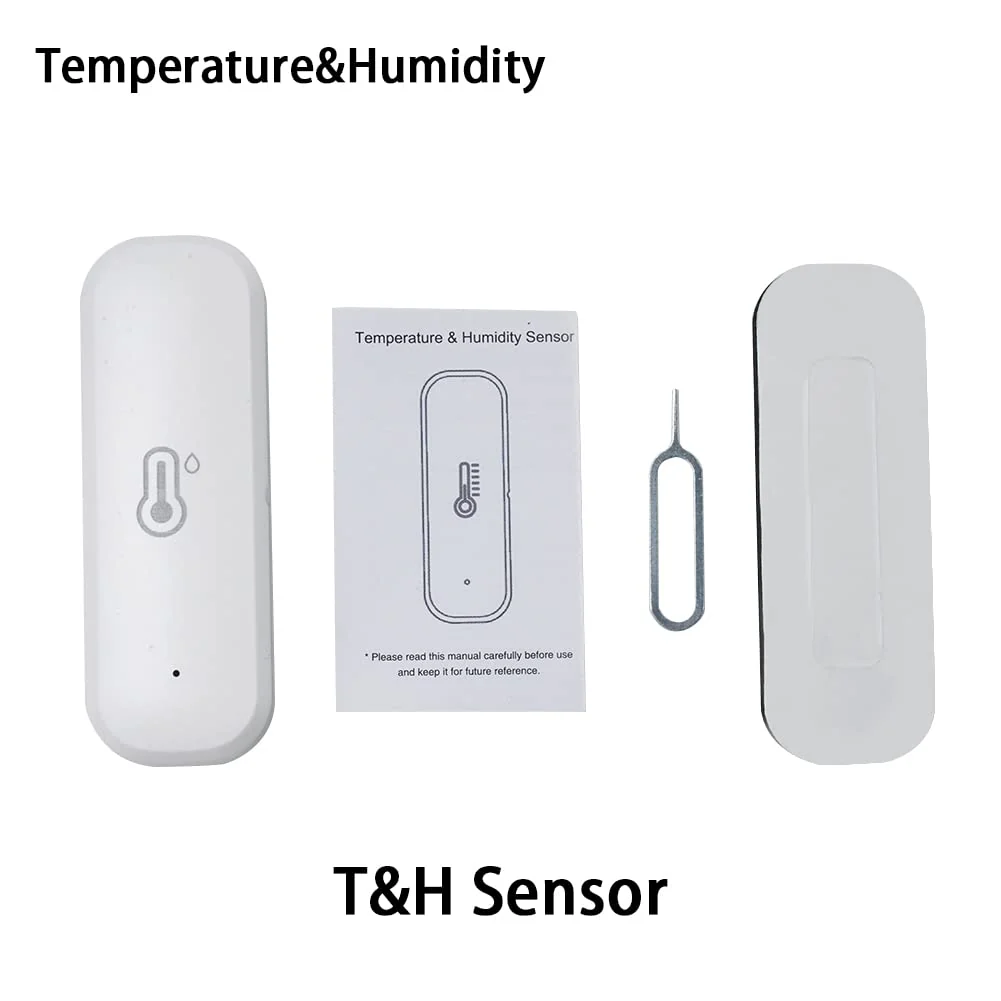 Tuya Zigbee Home Hygrometer Thermometer Sensor WiFi Temperature Humidity Sensor with Wireless Smart Temperature Humidity Detector 1 Zigbee (Need zigbee gateway) - Image 7