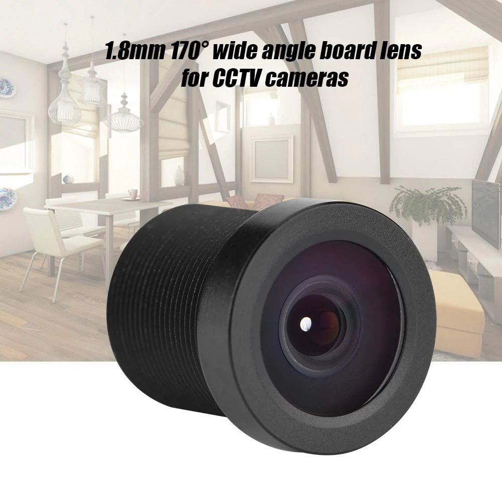 TV Lens/CCTV Len 1.8mm 170° Wide Angle Lens,1MP IR Board Lens for 1/3" & 1/4" CCD Security CCTV Camera Default - Image 2