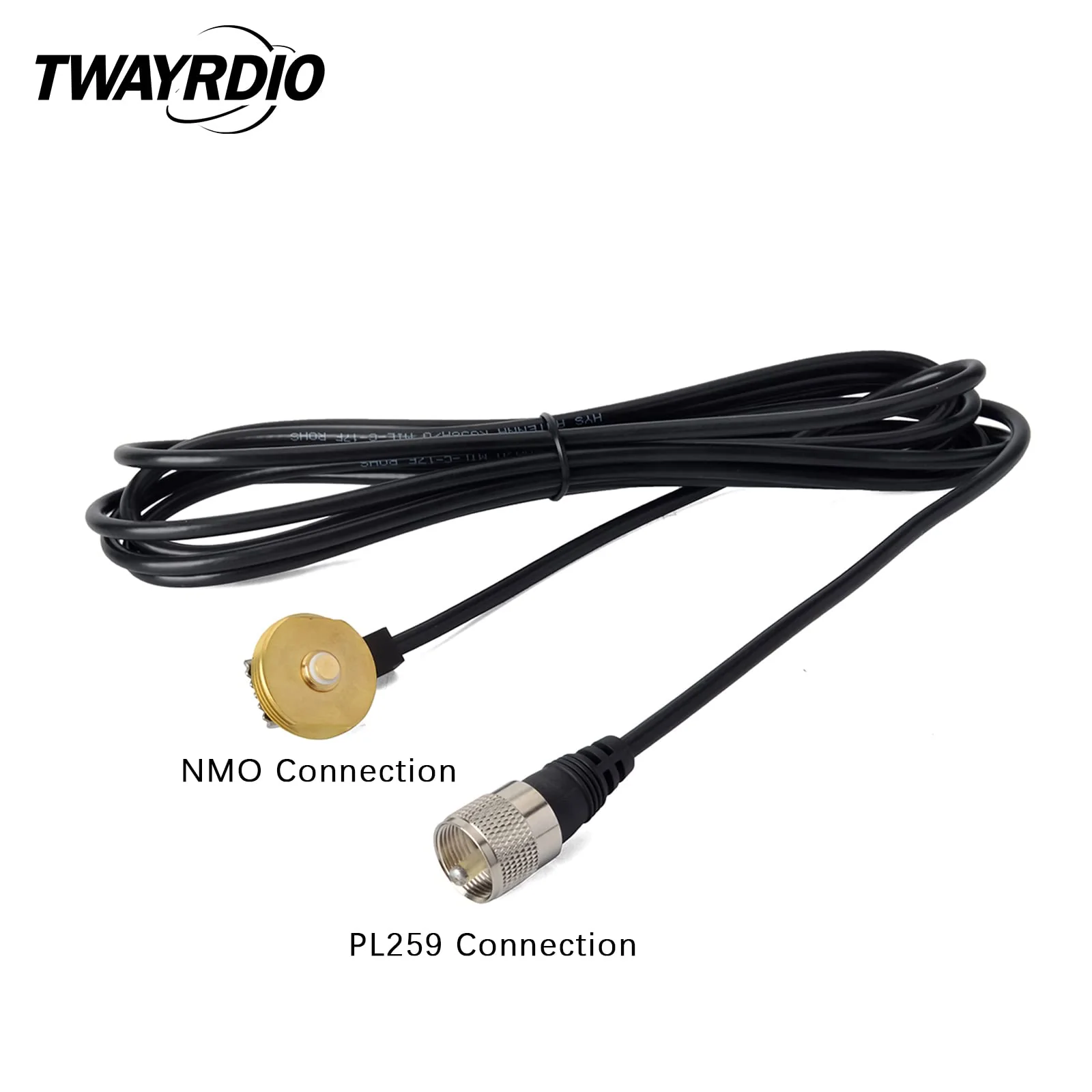 TWAYRDIO Dual Band 144MHz/430MHz NMO Antenna, 3/8" Hole NMO Antenna Mount with 13ft Low Loss RG58 Coaxial Cable PL259 Plug for Motorola Midland Yaesu Icom Mobile Two Way Radio - Image 6