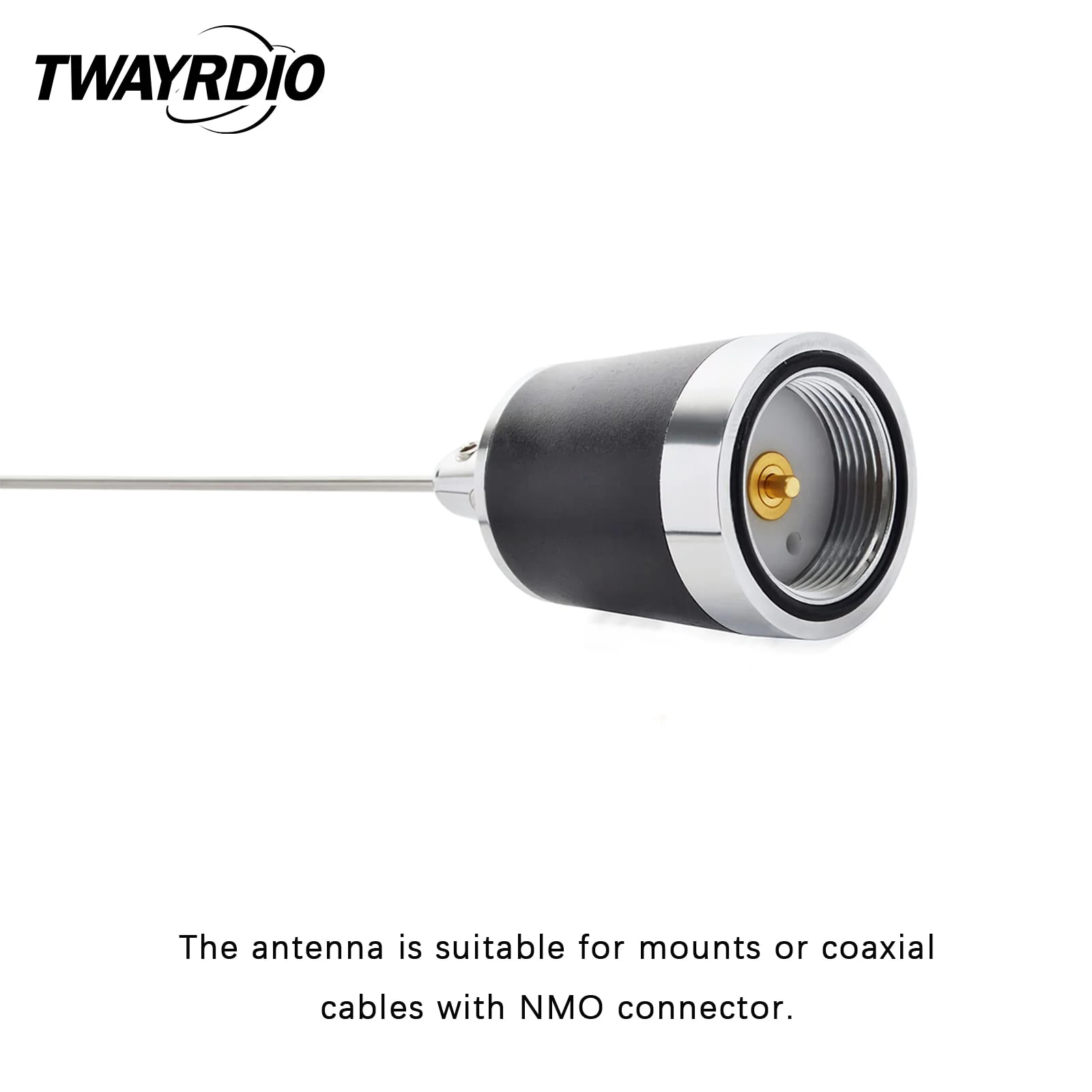 TWAYRDIO NMO Dual Band Antenna, 144MHz VHF and 430MHz UHF Two Way Antenna for Motorola Kenwood Icom Vertex Blackbox HYT Hytera Mobile Radios, Requires NMO Mount - Image 4
