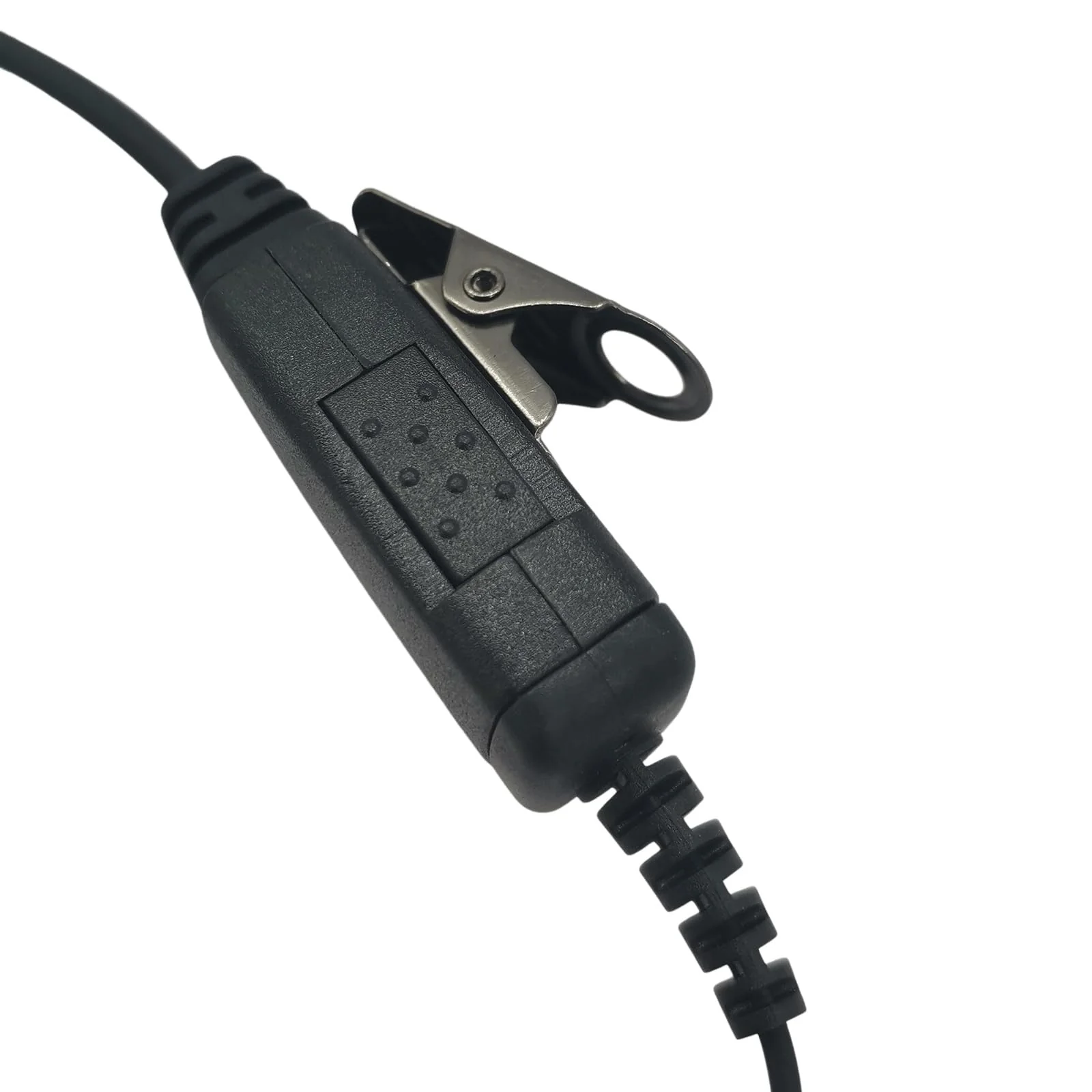 Two Way Radio Ear Set Headset Headphone Ear Piece Earpiece with Ptt Mic Compatible for Motorola clp 1010e 1080e clp1010e clp1080e Walkie Talkie(Acoustic Tube) - Image 4