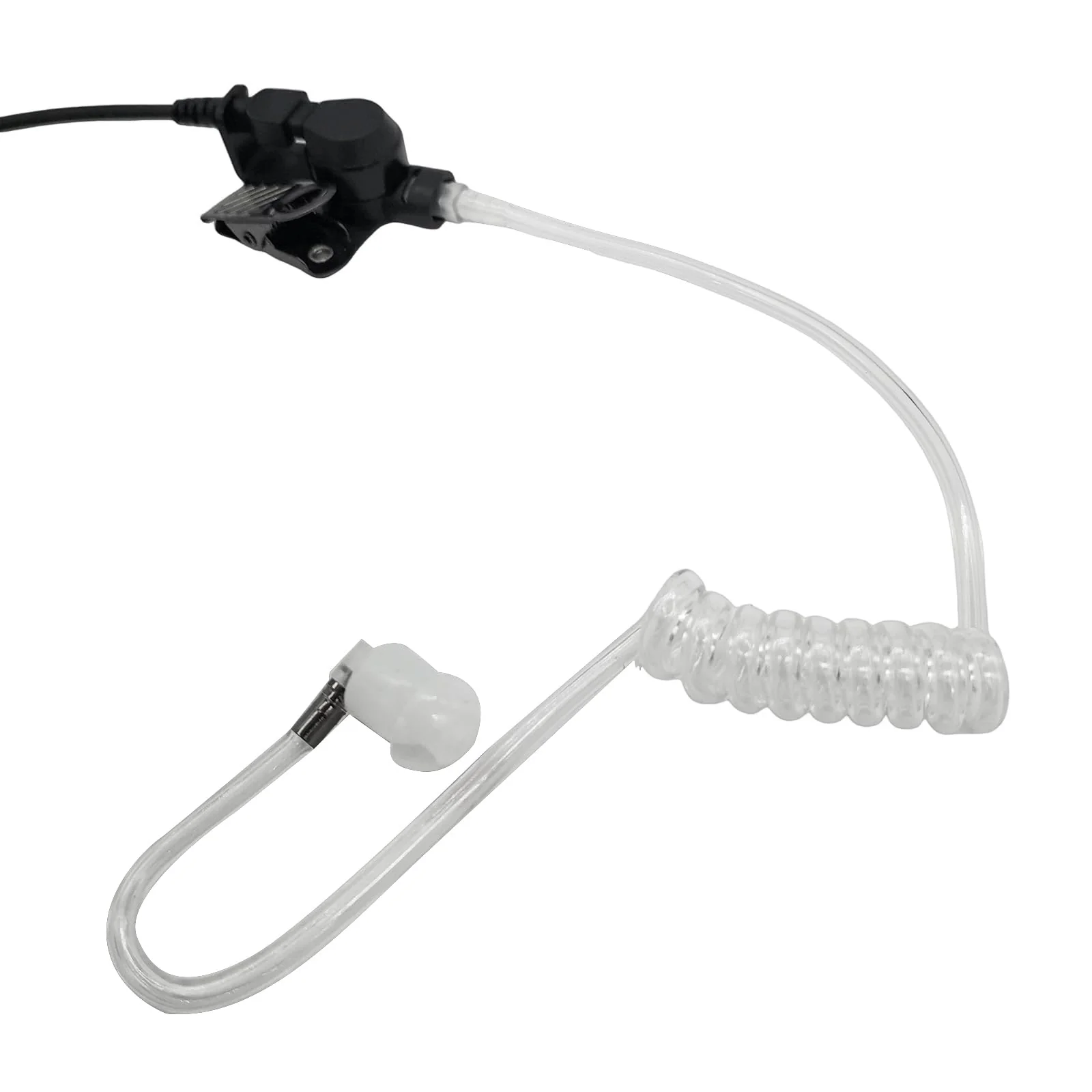Two Way Radio Ear Set Headset Headphone Ear Piece Earpiece with Ptt Mic Compatible for Motorola clp 1010e 1080e clp1010e clp1080e Walkie Talkie(Acoustic Tube) - Image 7