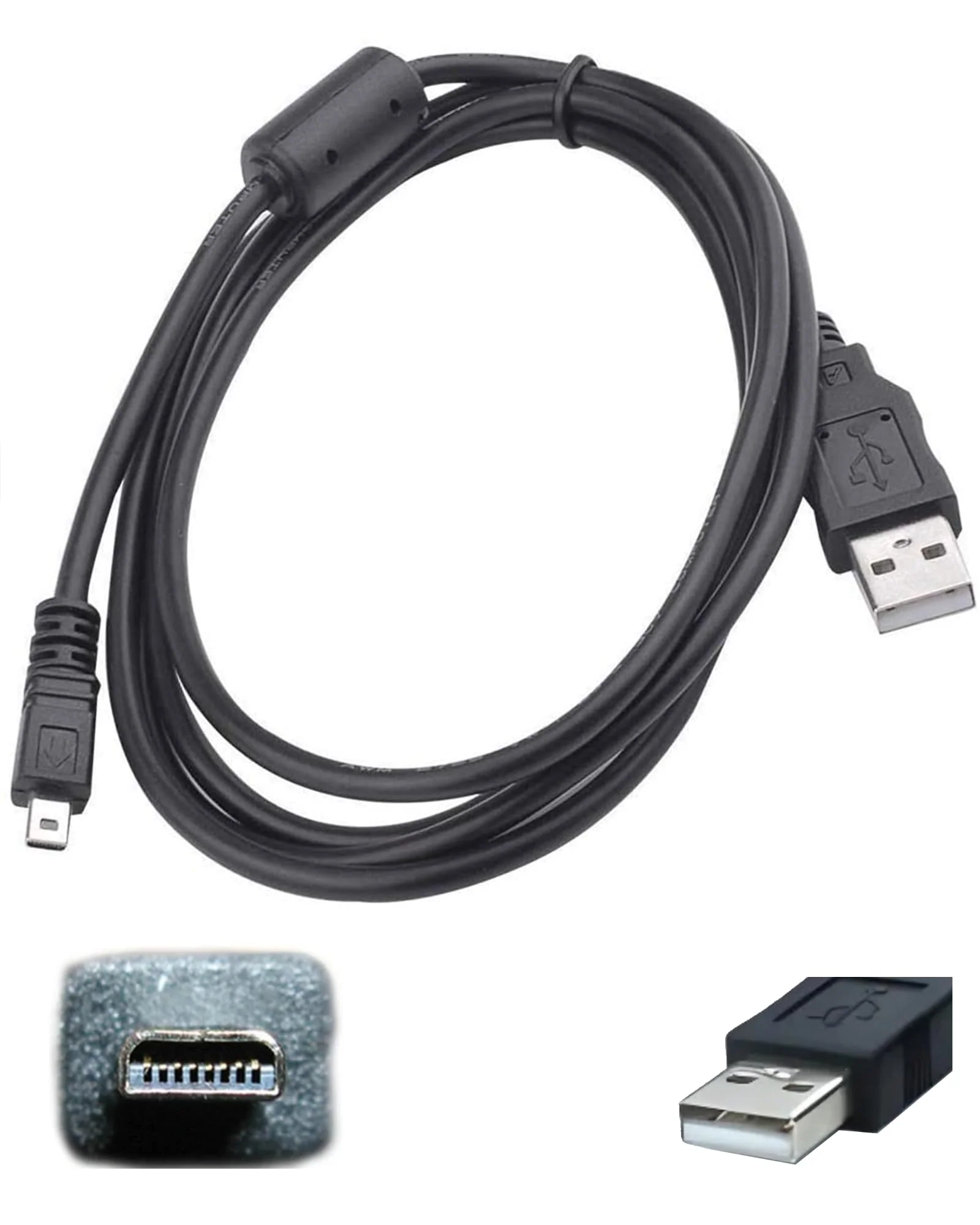 UC-E6 UC-E16 UC-E17 UC-E23 for Nikon Coolpix Charger compatible with Nikon CoolPix, L, D, P, S ,E Series Digital Camera, 3.3 Ft for Nikon Coolpix Charging Cord for S3100 S3000 S6300 S570 S3500 S6500 - Image 3