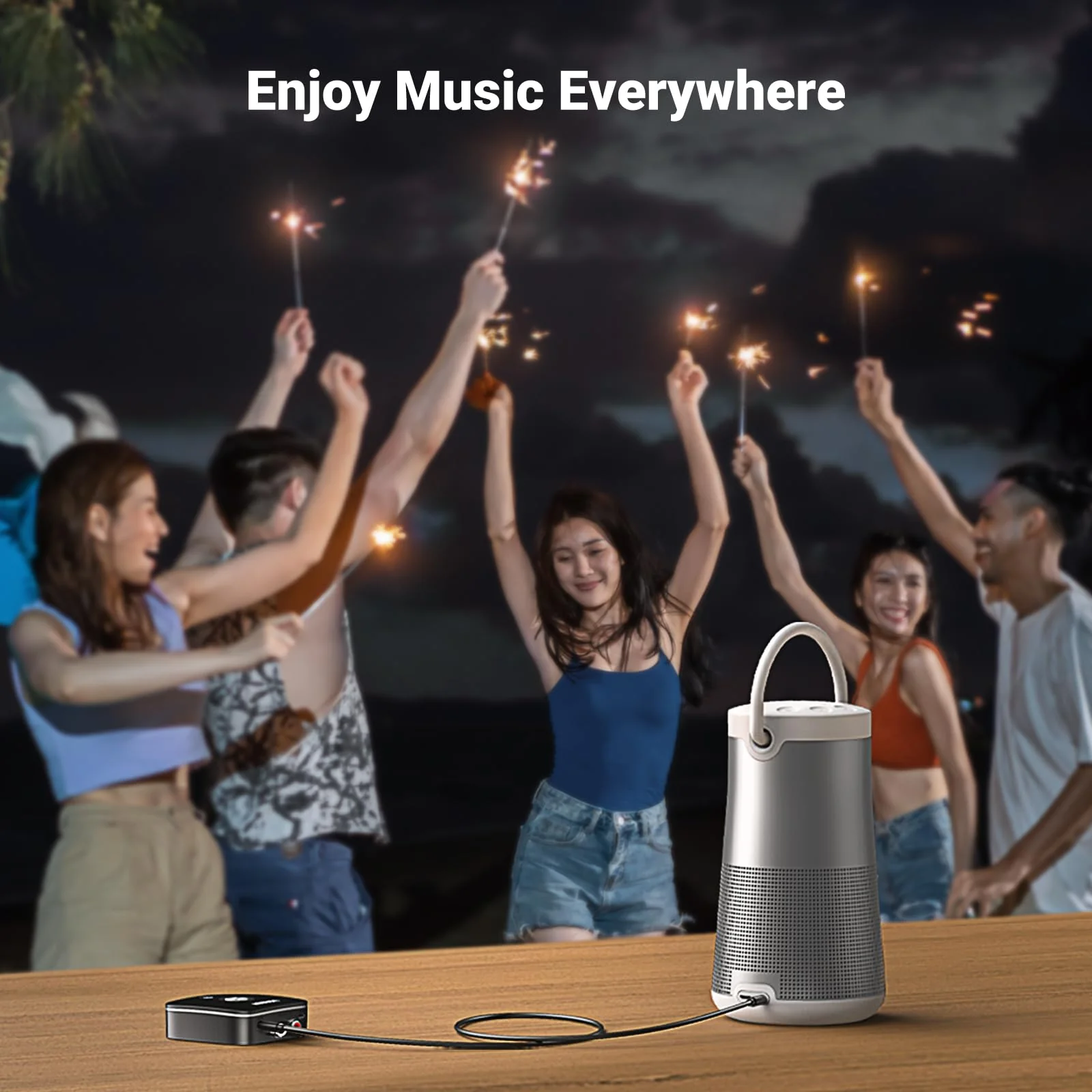 UGREEN Bluetooth AUX Adapter Built-in Battery, Support Dual Pairs Bluetooth 5.3 Receiver for Old Stereo Receiver, 3.5mm/ RCA Dual Channel Bluetooth Audio Receiver Adapter for Home Stereo Speakers - Image 4