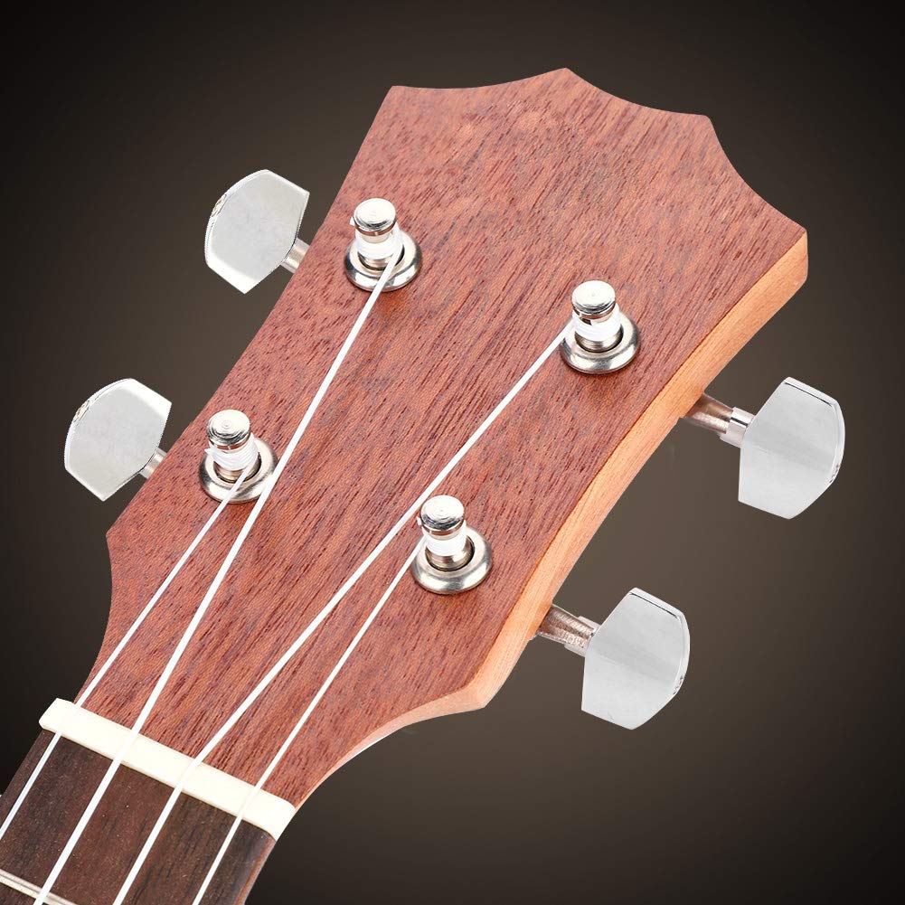 Ukulele Tuning Pegs,2L2R Silver Classical Tuning Pegs Machine Heads Ukulele DIY Parts Playing Accessories - Image 5