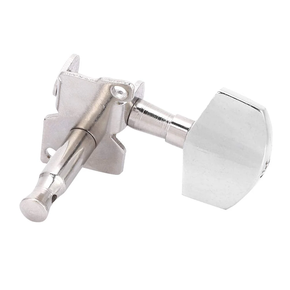 Ukulele Tuning Pegs,2L2R Silver Classical Tuning Pegs Machine Heads Ukulele DIY Parts Playing Accessories - Image 7