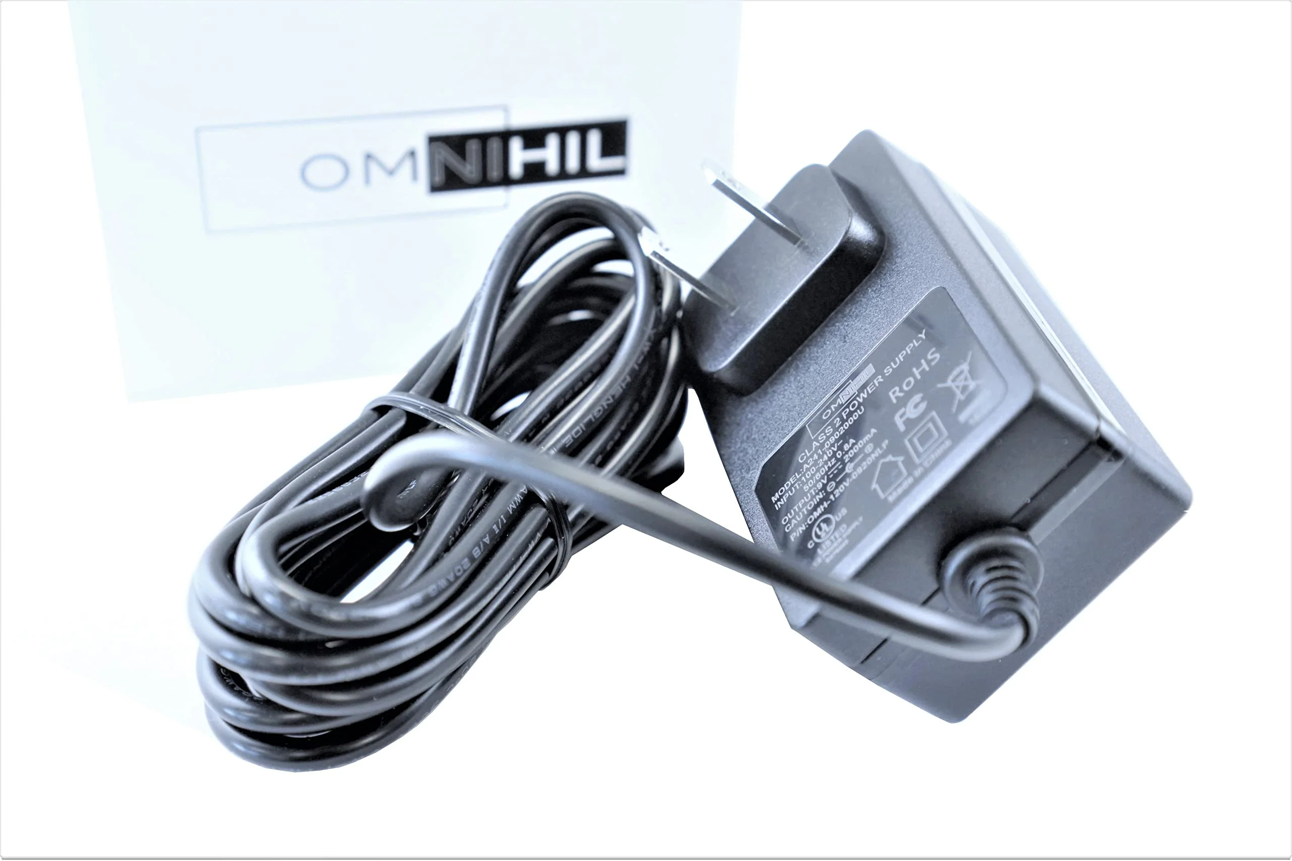 [UL Listed] Omnihil 8 Feet Long AC/DC Adapter Compatible with Roland JUNO-DS61 - Image 4