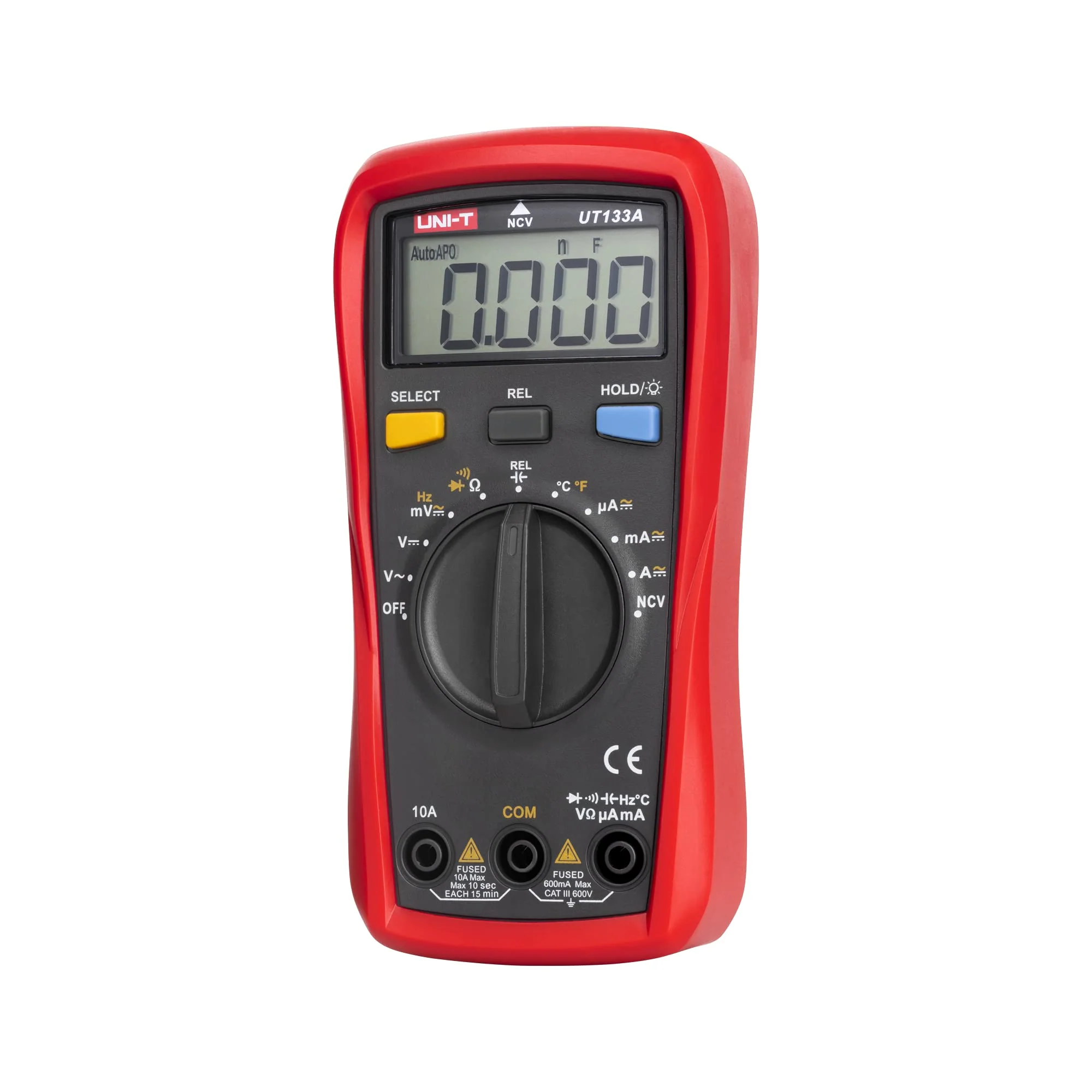UNI-T Universal Meter UNI-T UT133A MIE0435 NCV LCD Screen - Image 2