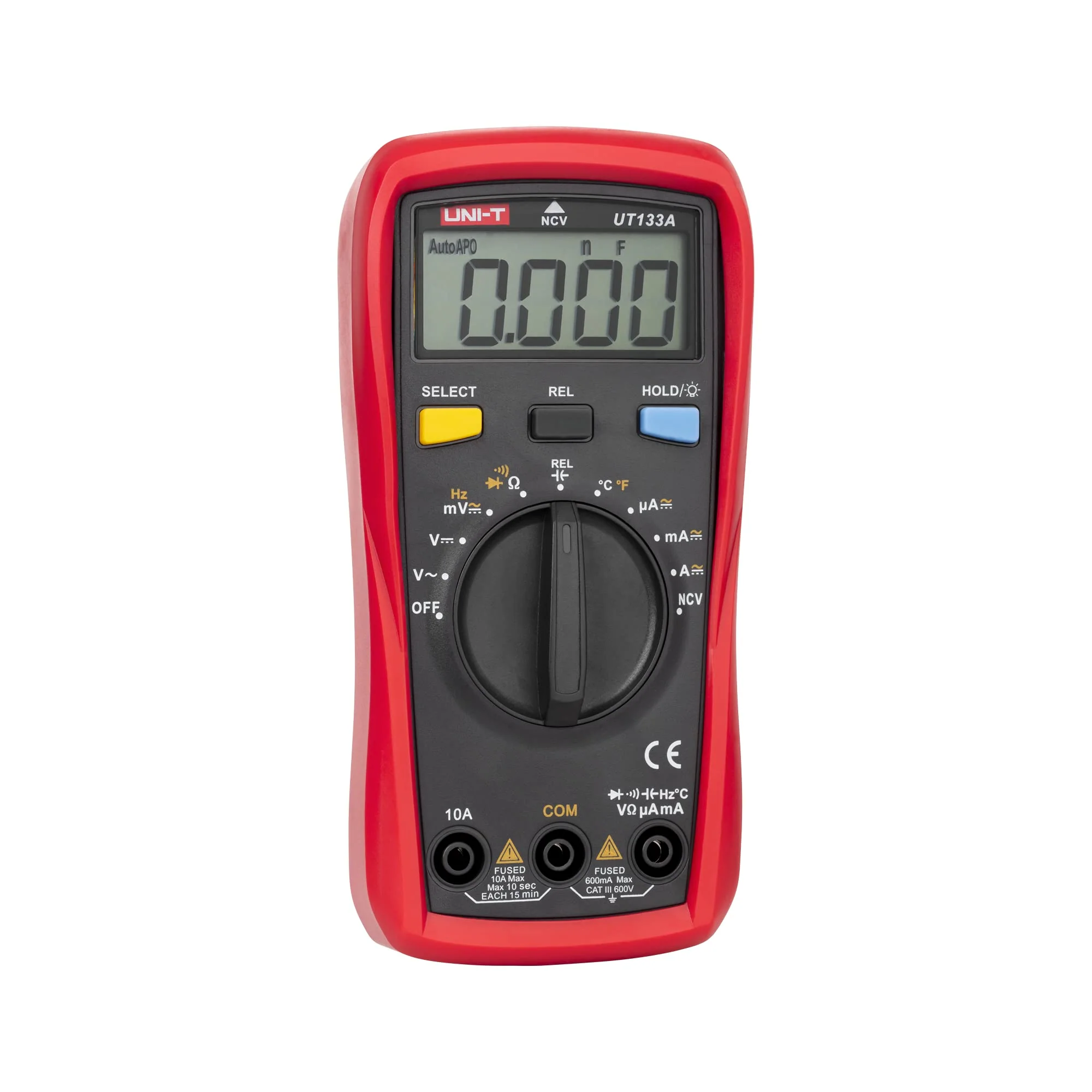 UNI-T Universal Meter UNI-T UT133A MIE0435 NCV LCD Screen - Image 3