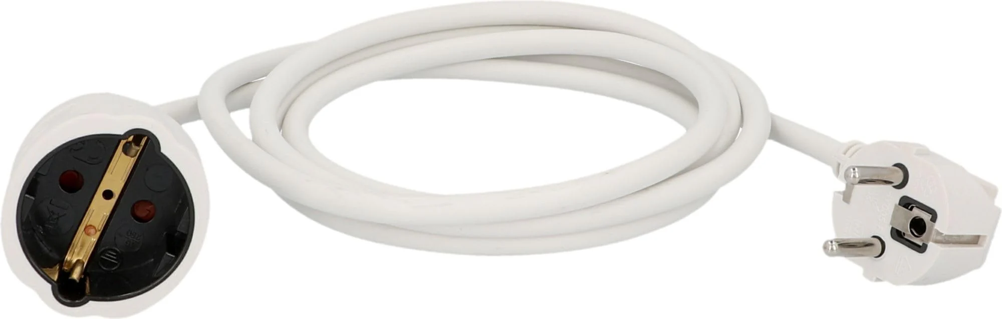 UNITEC Schuko Extension H05VV-F3G 1.5 mm² IP20 2 m White - Image 2