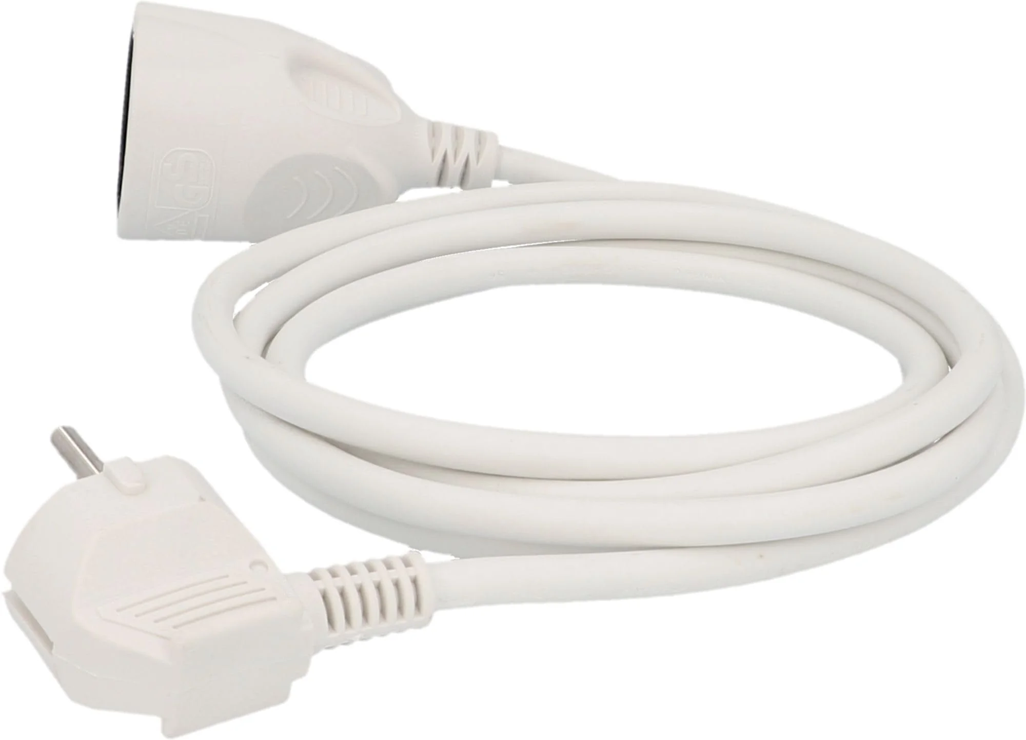 UNITEC Schuko Extension H05VV-F3G 1.5 mm² IP20 2 m White - Image 3