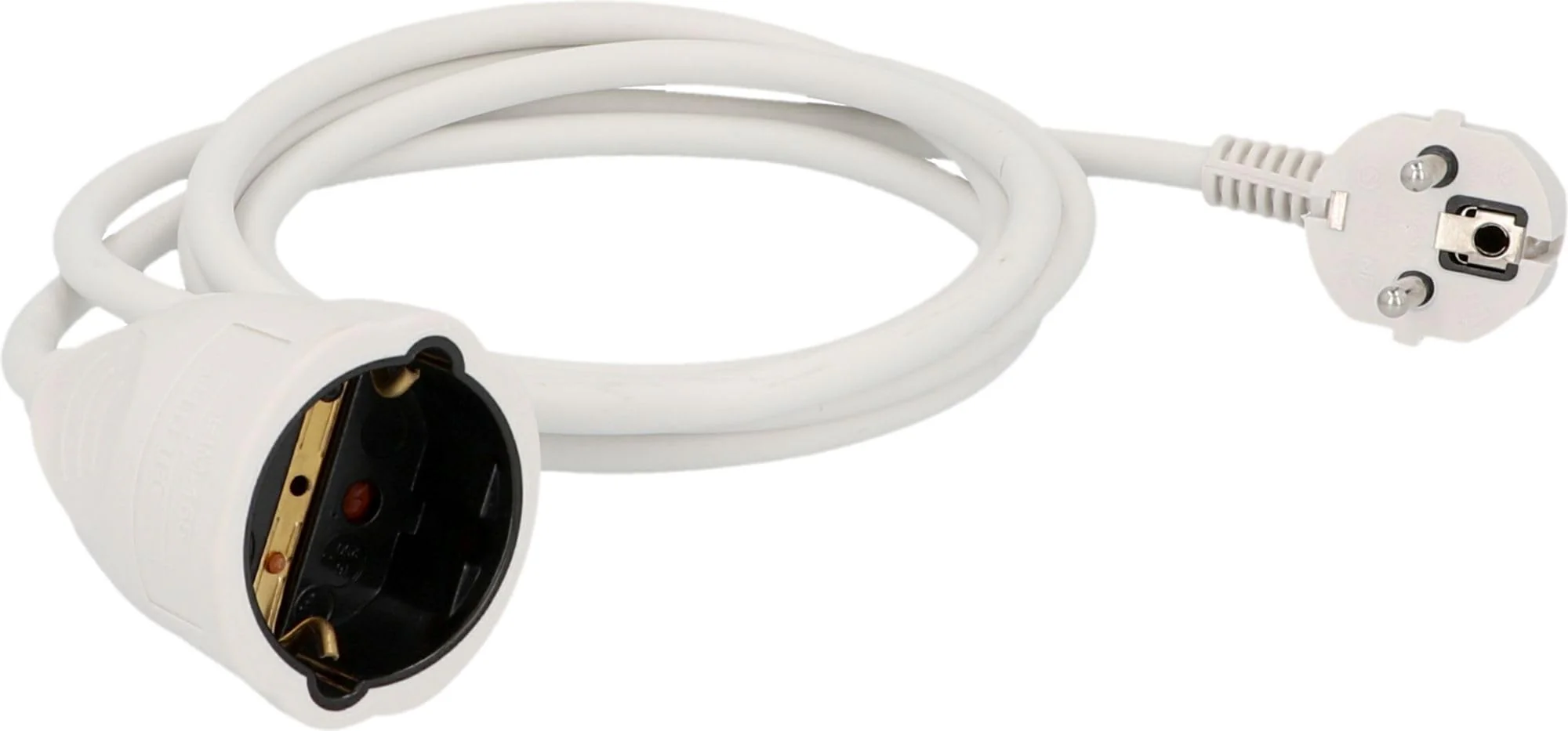 UNITEC Schuko Extension H05VV-F3G 1.5 mm² IP20 2 m White - Image 5