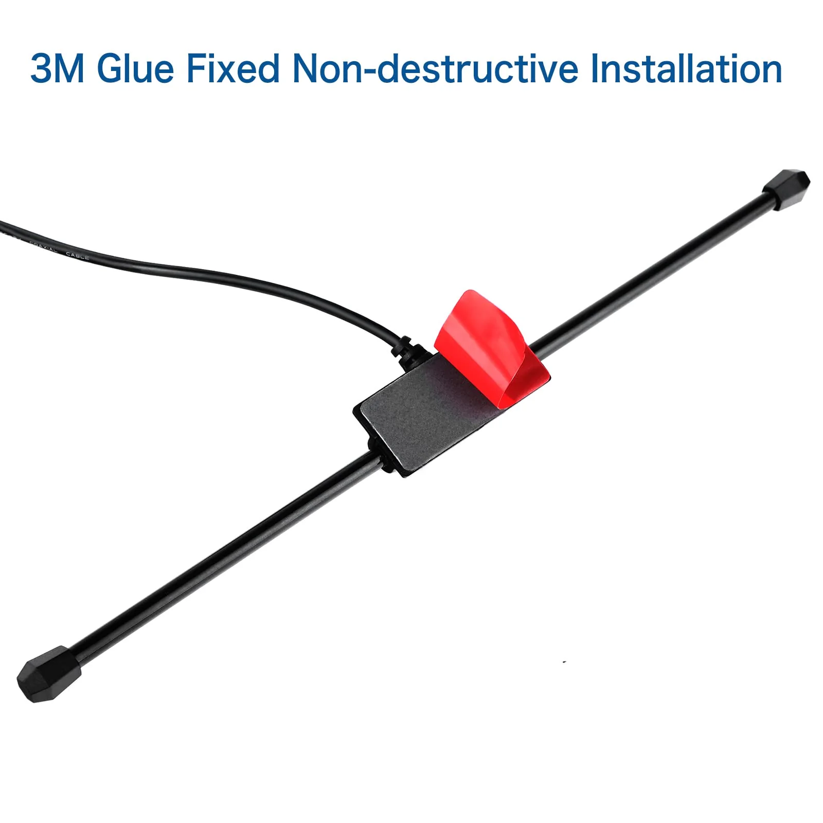 Universal FM Radio Dipole Antenna Screw F Male Plug for Home AV Audio Stereo Receiver Indoor 75 Ohm 16ft - Image 7