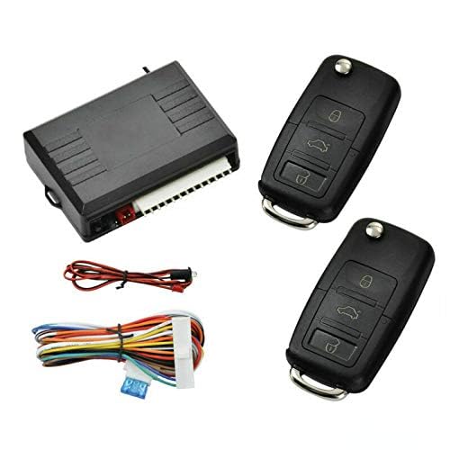 Universal Remote Control Central Door Lock Kit MASO Locking Keyless Entry Upgrade Kit with Contorl Box + 2 Replacement Remote Contorl for Car Central Door Lock Style 1 - Image 2