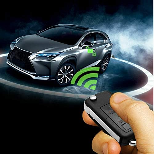 Universal Remote Control Central Door Lock Kit MASO Locking Keyless Entry Upgrade Kit with Contorl Box + 2 Replacement Remote Contorl for Car Central Door Lock Style 1 - Image 6