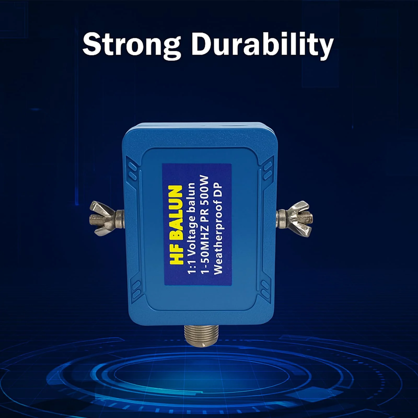 Upgrade Balun Antenna 1:1 Dipole Antenna Shortwave Radio Antenna 1-50MHz 500Watt Balun for Ham with UHF Female (SO-239) Connector 1:1 Balun Antenna 500W - Image 7