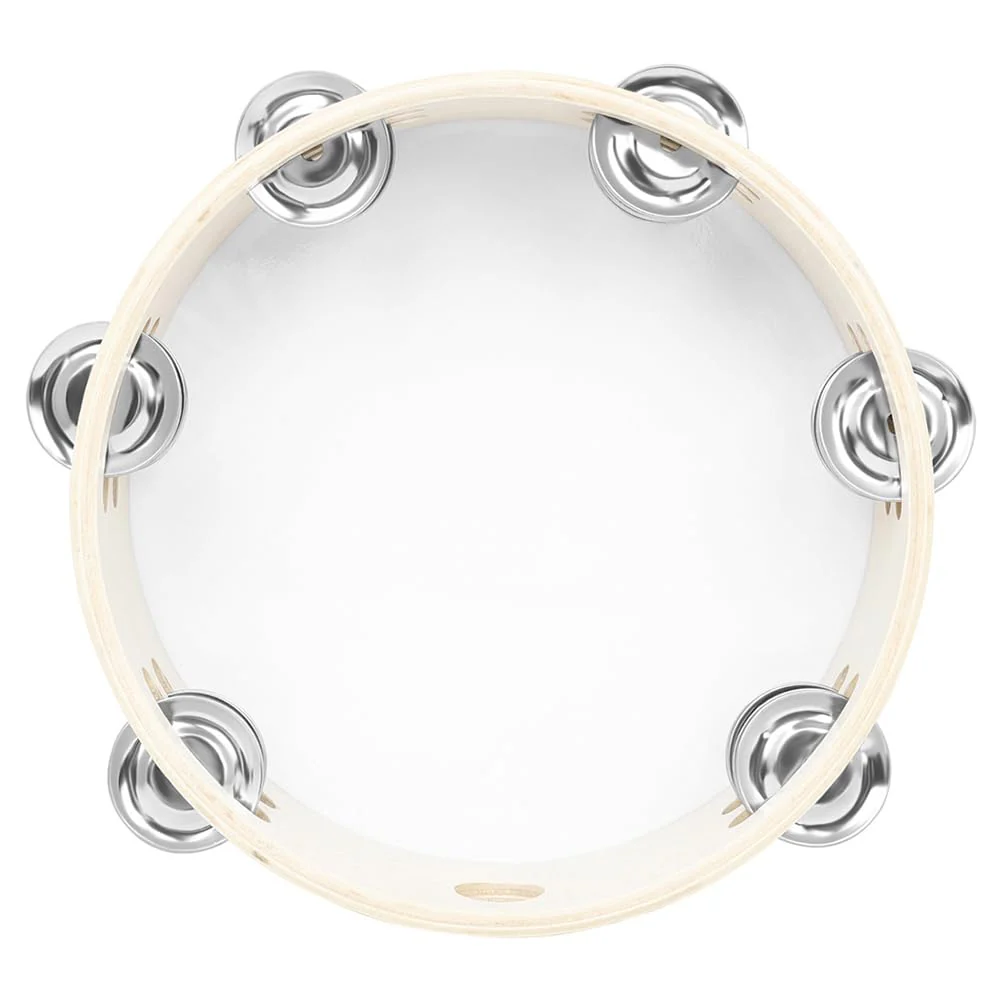 UPKOCH 3pcs Kids & Adult Tambourine Set -6'',8'', 10" Handheld Percussion Instruments with Double Row Jingle, Perfect for Beginners, Music Classes, and Parties - Image 4