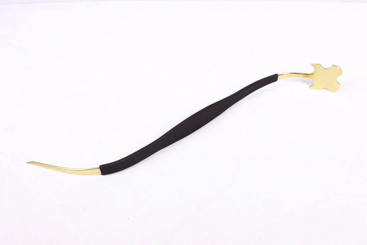 Upright Bass Tool Sound Post S setter Rubber grip and protector S Style Copper Brass set up bass soundpost - Image 4