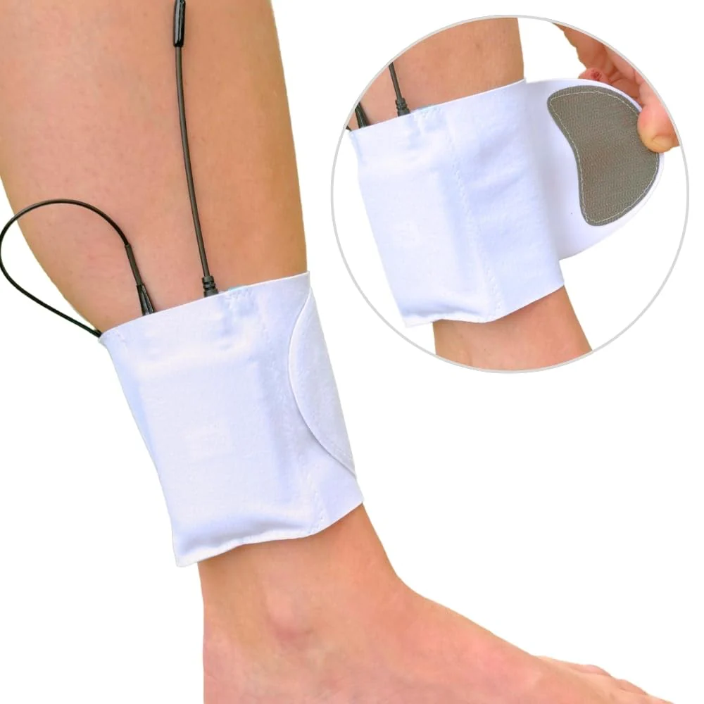 URSA Ankle Straps: Low-Profile, Soft, Stretchy & Breathable Transmitter Straps for Location Sound, Theatre, Wedding Shoots & More (White, Ankle) White - Image 2