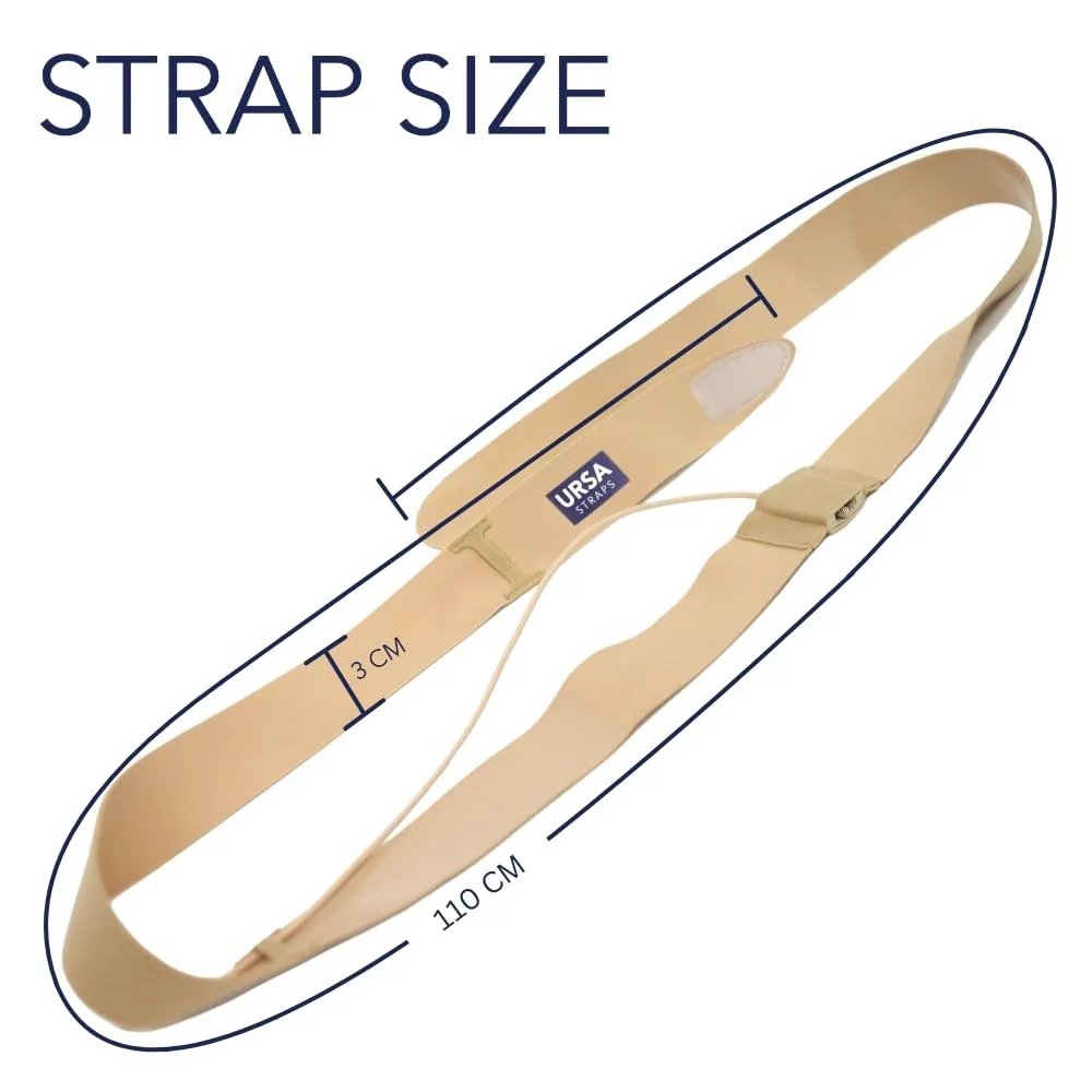 URSA Chest Straps: Low-Profile, Soft, Stretchy & Breathable Transmitter Straps for Location Sound, Theatre, Wedding Shoots & More (Beige) Beige - Image 6