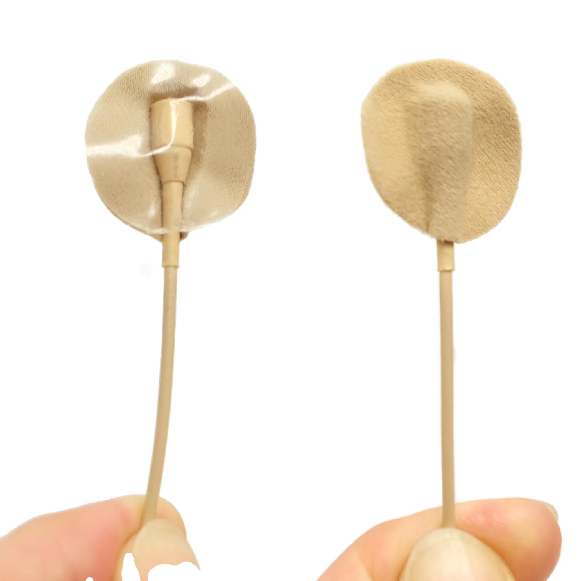 URSA Soft Circles: Reusable Soft Covers That Provide a Shield Against the Wind and Camouflage for Lavalier Mics. (100x Soft Circles, Beige) Single Colour Pack of 100 - Image 6