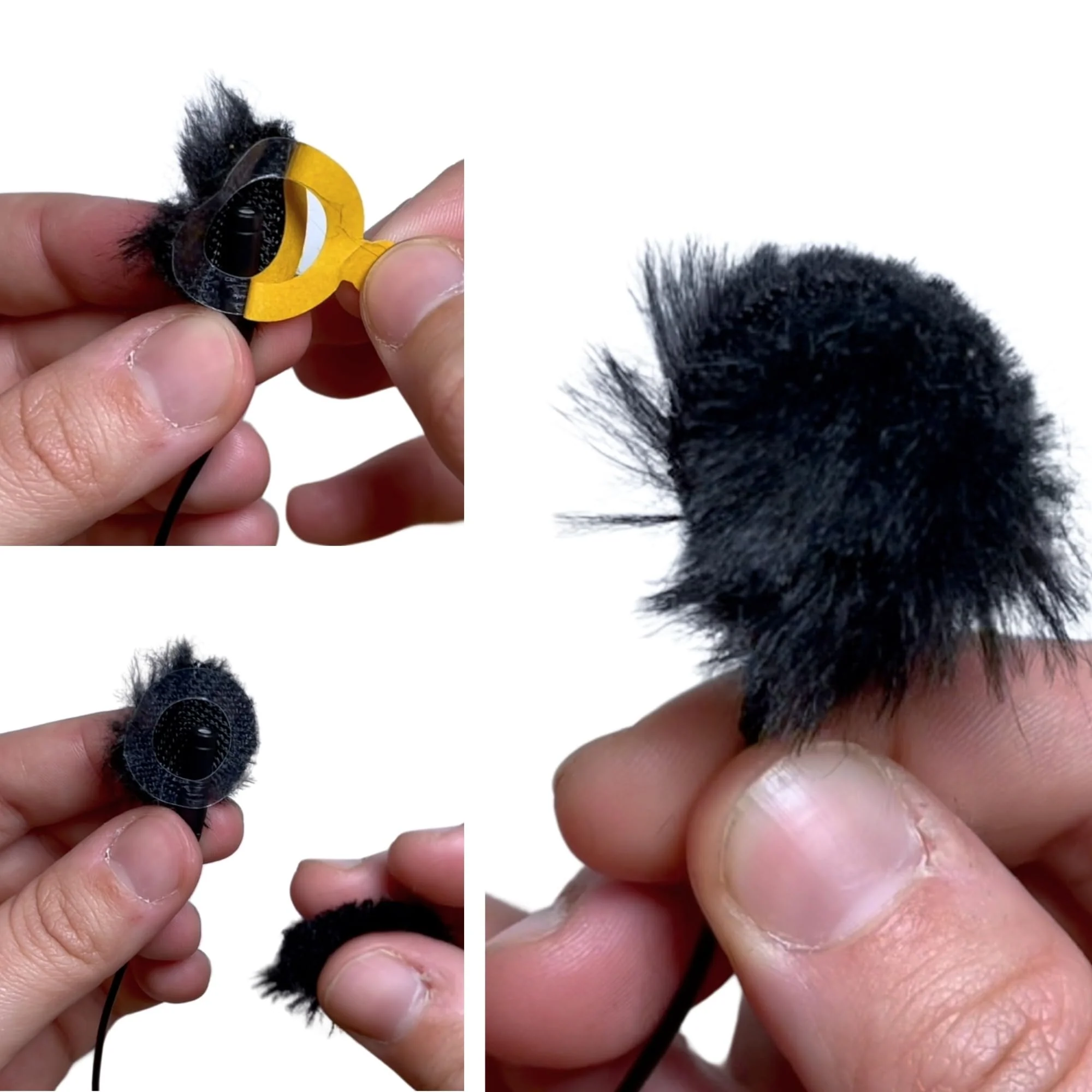 URSA Sticky Zeros: Ultra Thin Lavalier Stickies Pack of 90 24mm Microphone Stickies with 14mm Hole - Compatible with Most Lavalier Microphones & Mounts - Image 5