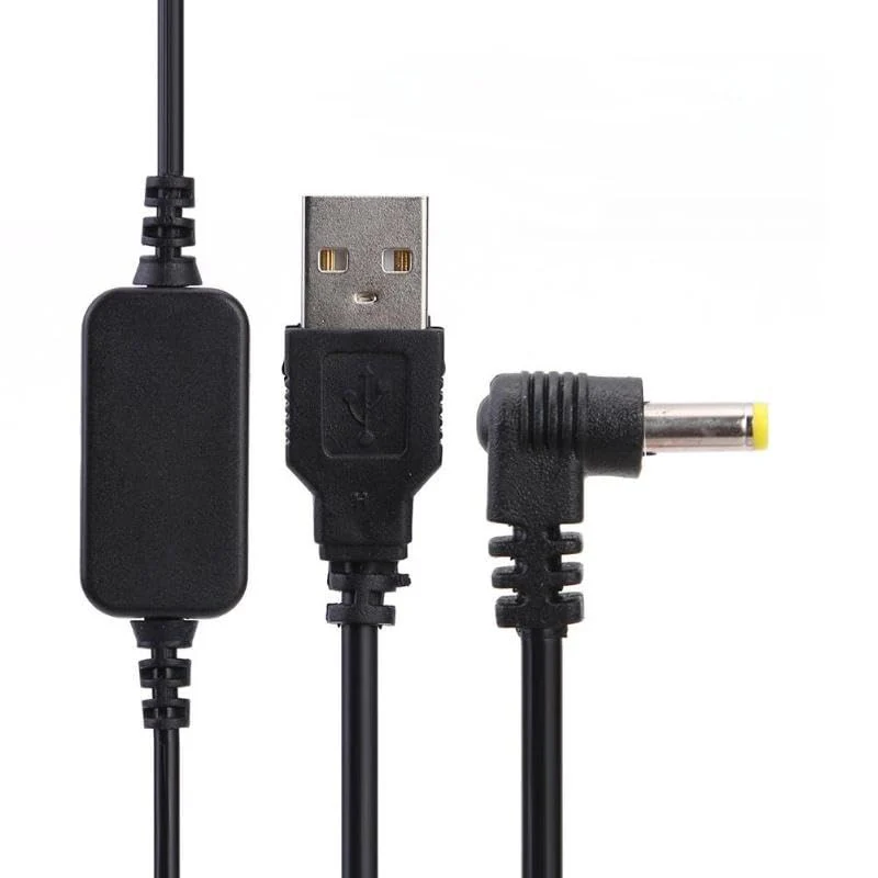 USB 5V to DC 12V Power Cable Compatible with Amazon Echo Spot and Echo Dot 3rd Generation, USB Voltage Step Up Converter Cable, Power Supply Adapter Cable, DC 5V to DC 12V Cable (Black) black - Image 7