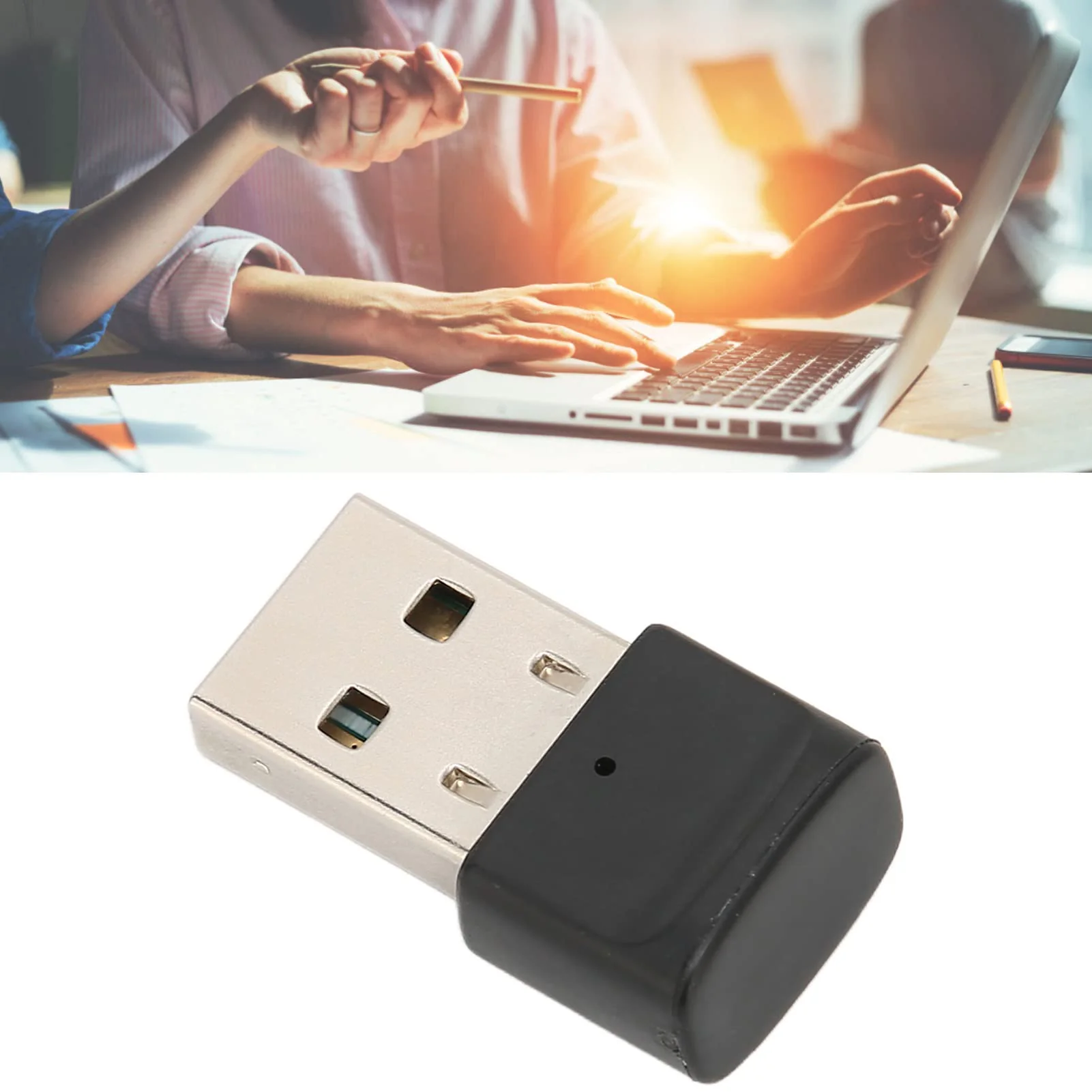 USB Bluetooth 5.0 Adapter, Music Transmitter, for Computer/TV/Projector/Headphones/Speakers, Plug and Play, Mini Compact Size, Anti Interference - Image 8