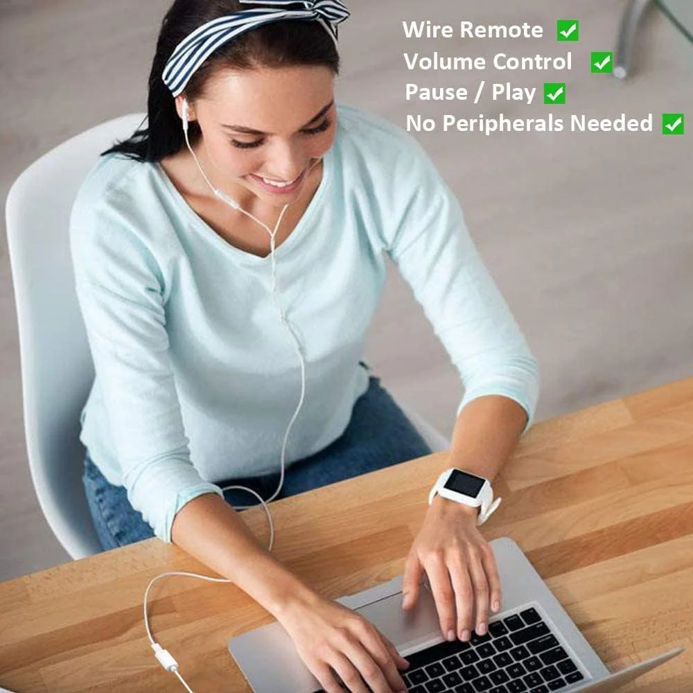 USB C to Lightning Headphone Audio Adapter for iPhone 16 15 Plus Pro Max with Charge Data,Type C Male to Female Lightning Earphone Converter Dongle for iPad Pro Air Mini MacBook - Image 6