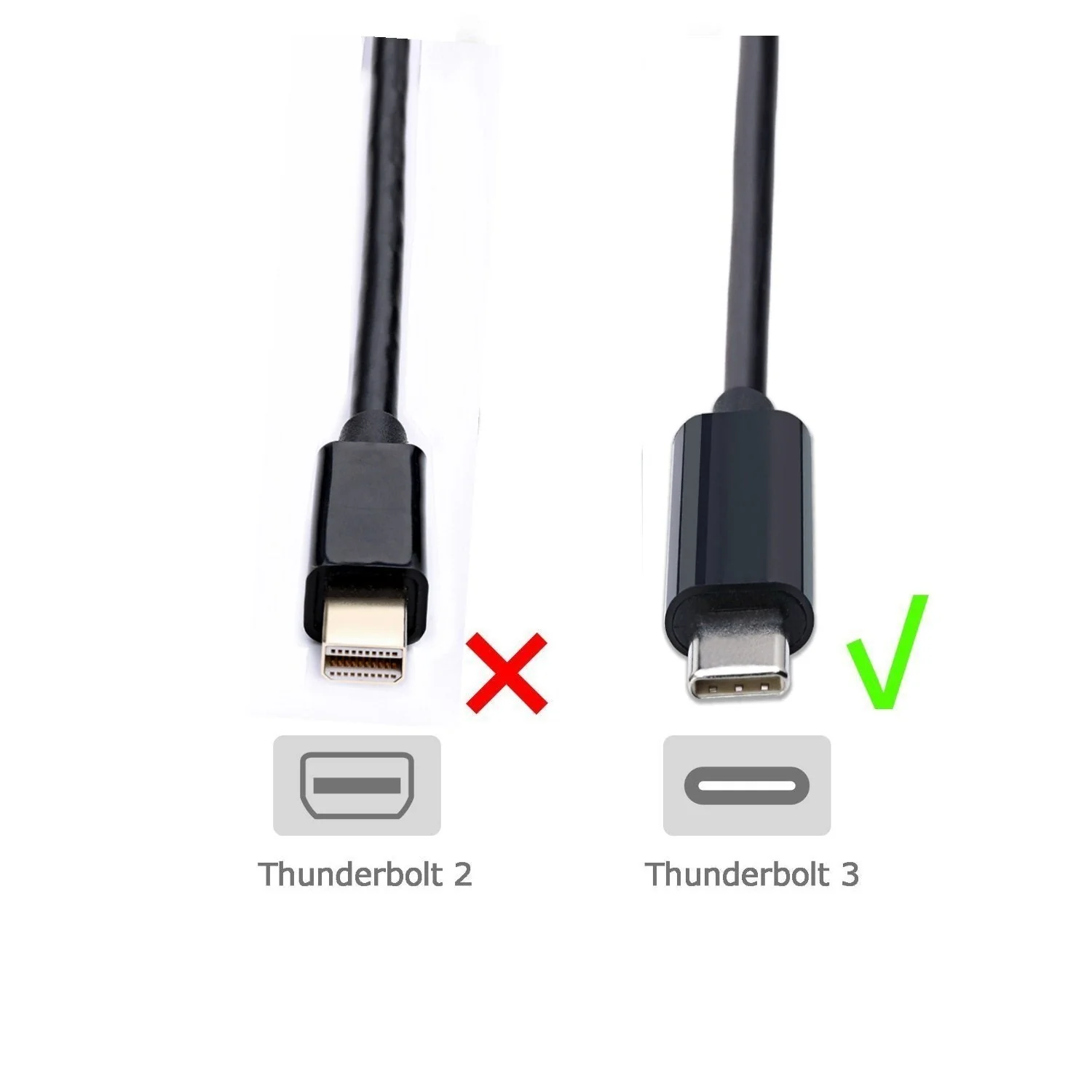 USB-C To VGA,CableDeconn Thunderbolt 3 Type C to VGA Male Converter Adapter Cable 1.8M - Image 5