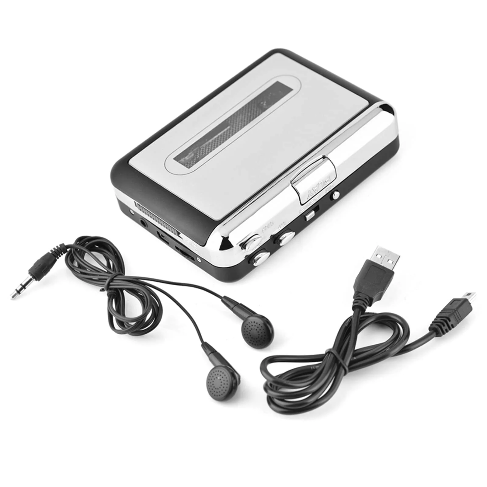 USB Cassette Tape to MP3 CD Converter,Audio Music Player with Headphones for MP3 Player or CD Burning - Image 7