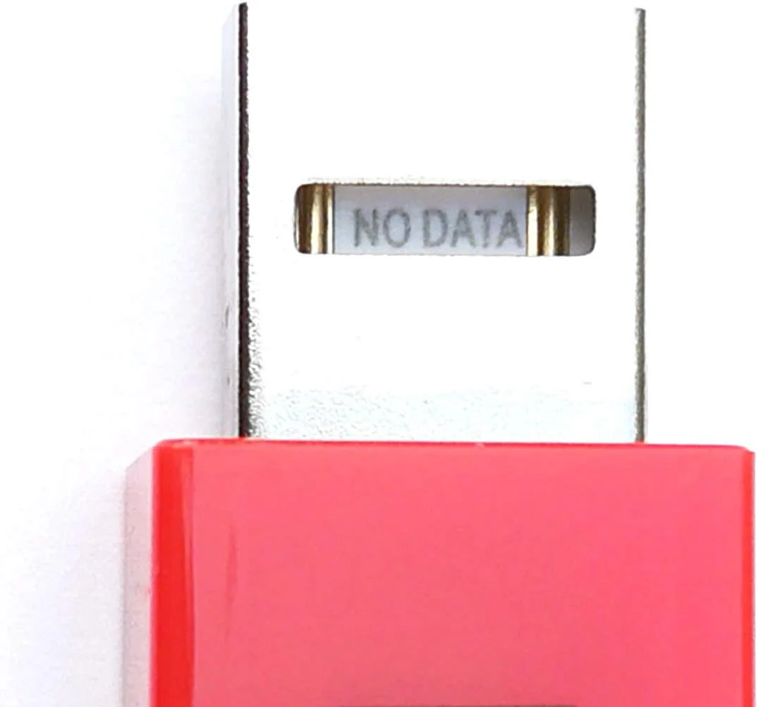 USB Data Blocker, JSAUX (4-Pack) USB-A Defender Only for Quick Charge, Protect Against Juice Jacking, Refuse Hacking Provide Safe Charging- Red - Image 3