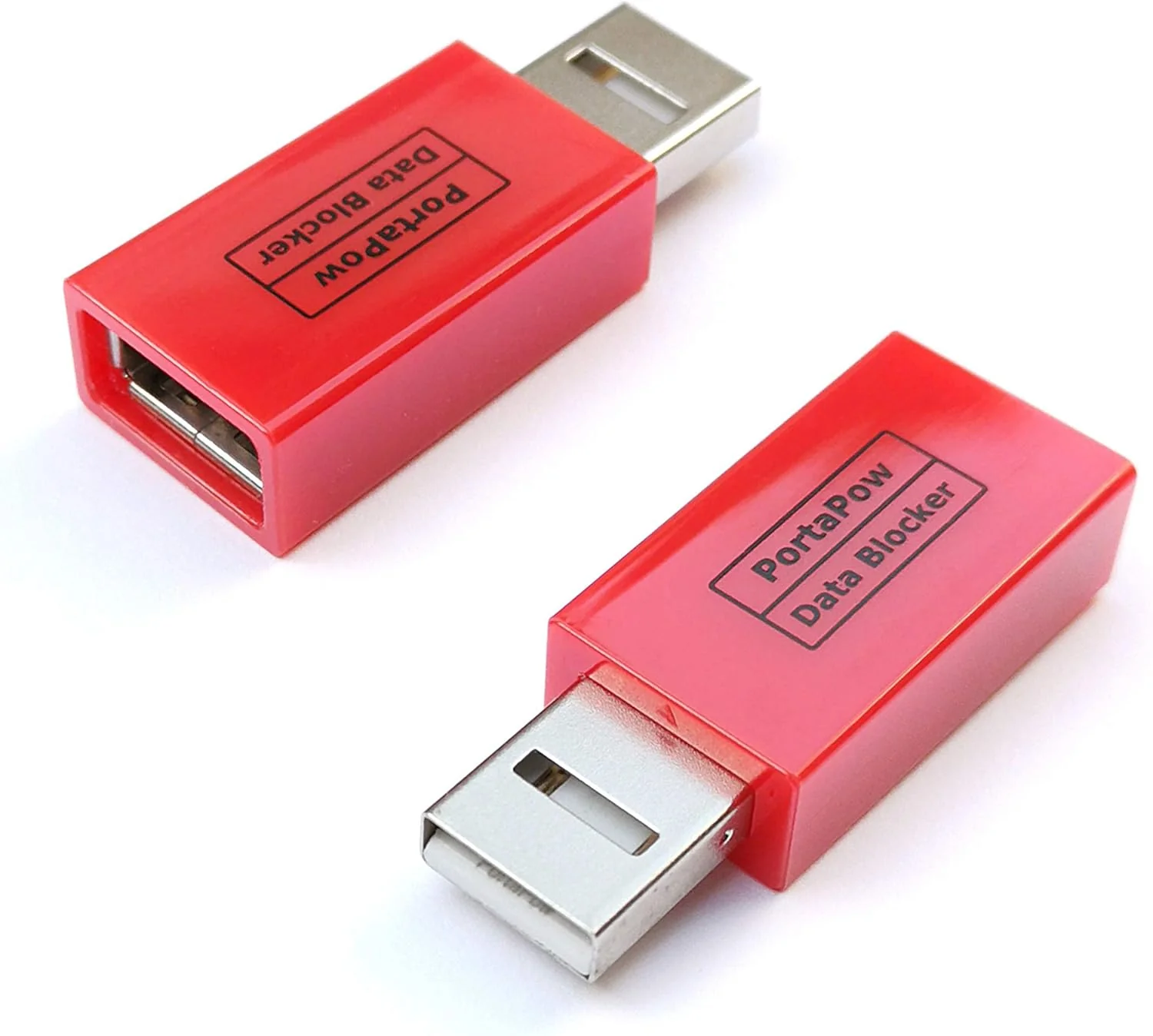 USB Data Blocker, JSAUX (4-Pack) USB-A Defender Only for Quick Charge, Protect Against Juice Jacking, Refuse Hacking Provide Safe Charging- Red - Image 4