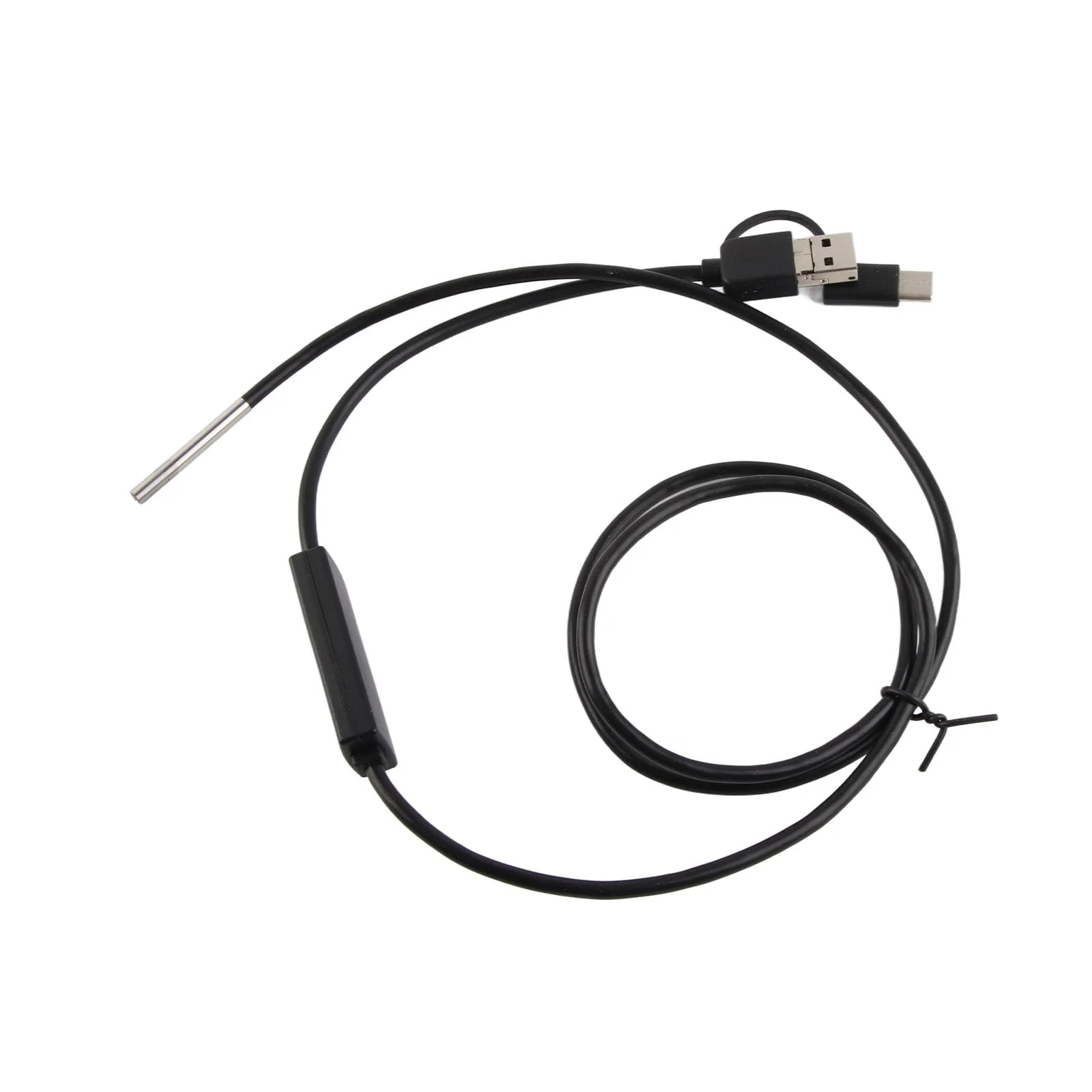 USB Endoscope Support 3 in 1 3.9mm Lens for Android Endoscope Inspection Snake Camera Waterproof (1 Meter Soft Wire) 1 Meter weicher Draht - Image 3