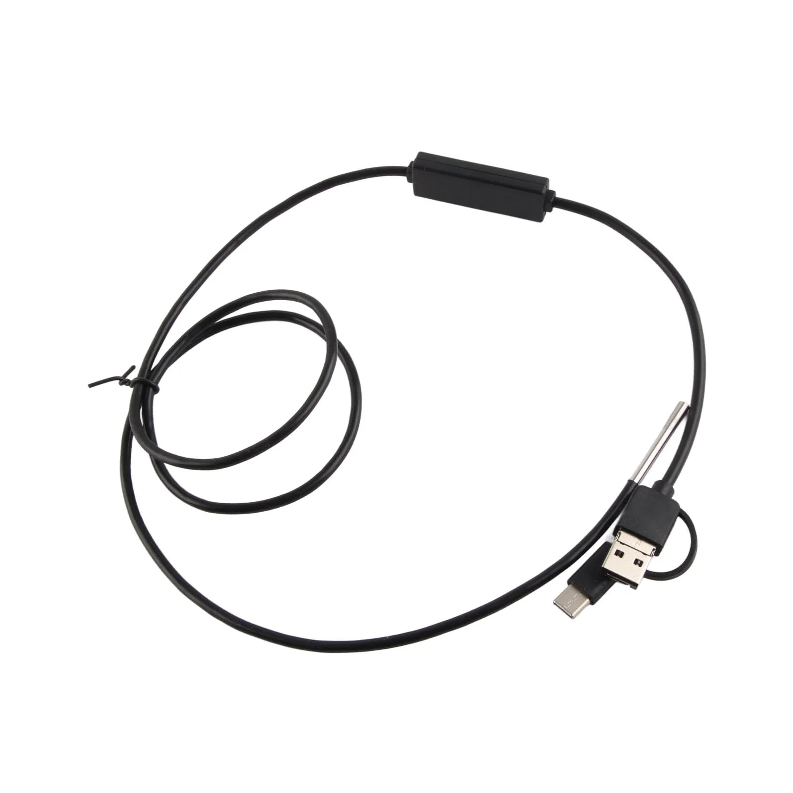 USB Endoscope Support 3 in 1 3.9mm Lens for Android Endoscope Inspection Snake Camera Waterproof (1 Meter Soft Wire) 1 Meter weicher Draht - Image 4