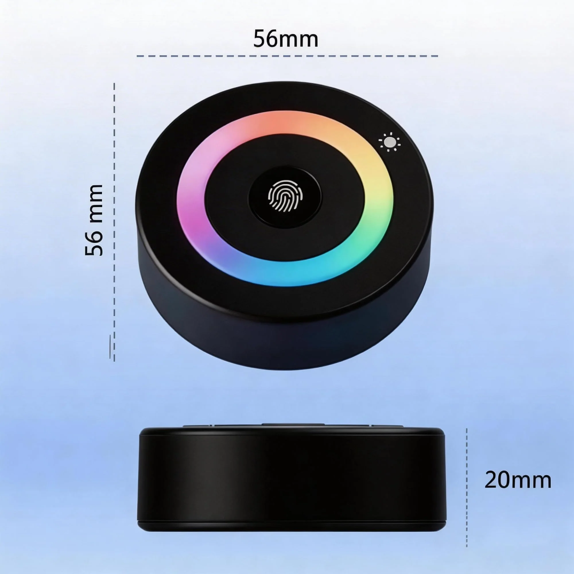 USB Fingerprint Reader for PC & Laptop, Windows Hello Biometric Scanner with 360° Touch, Fast Login <1s, Portable Security Key for Windows 10/11 - Image 9